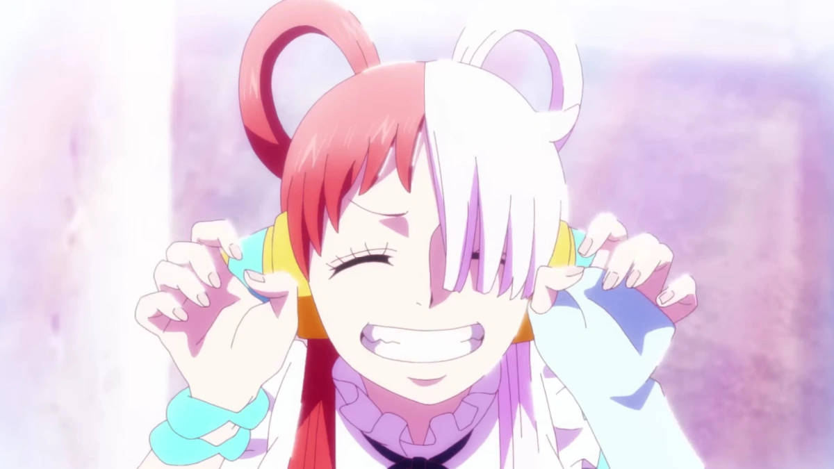 อุตะยิ้มจาก One Piece Film Red วอลเปเปอร์