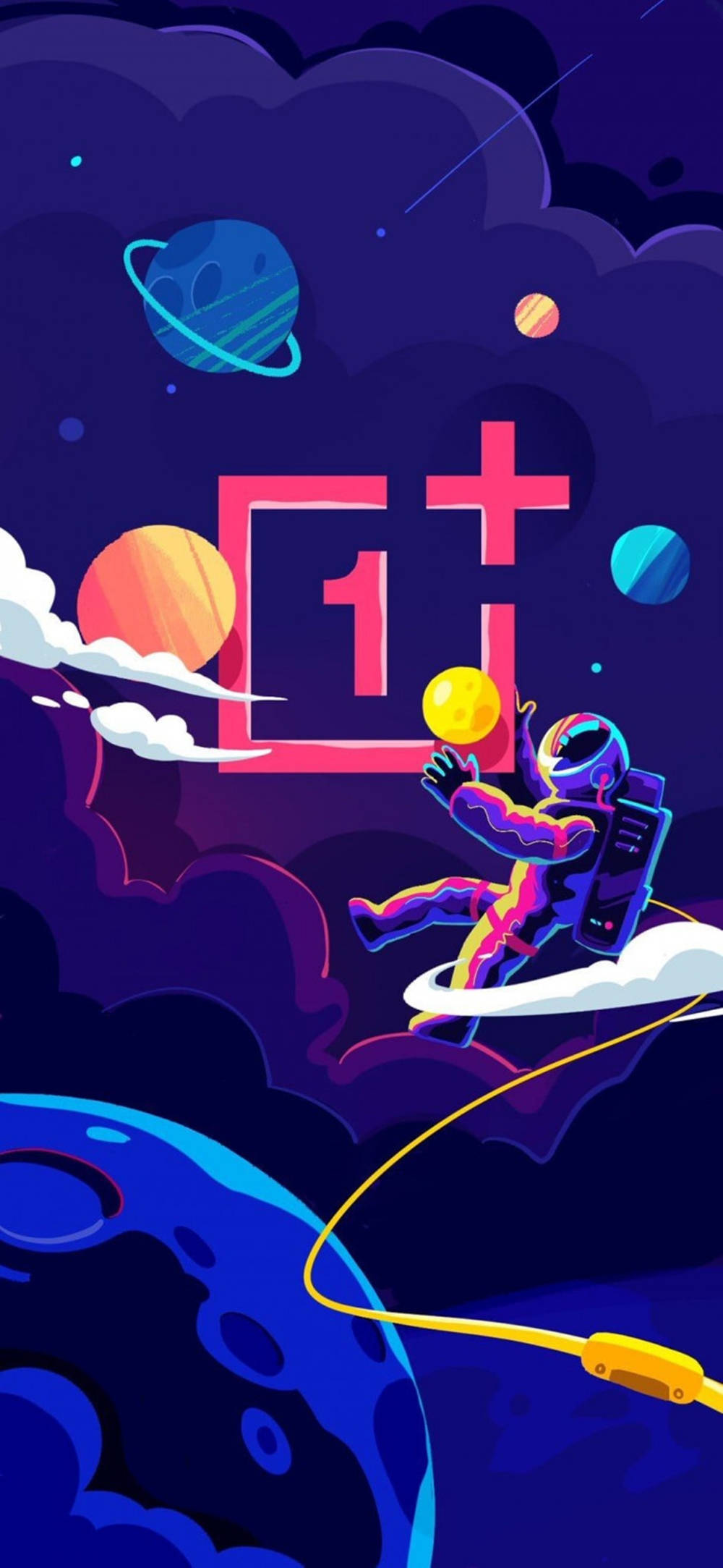 OnePlus 9 Pro นักบินอวกาศอวกาศ วอลเปเปอร์