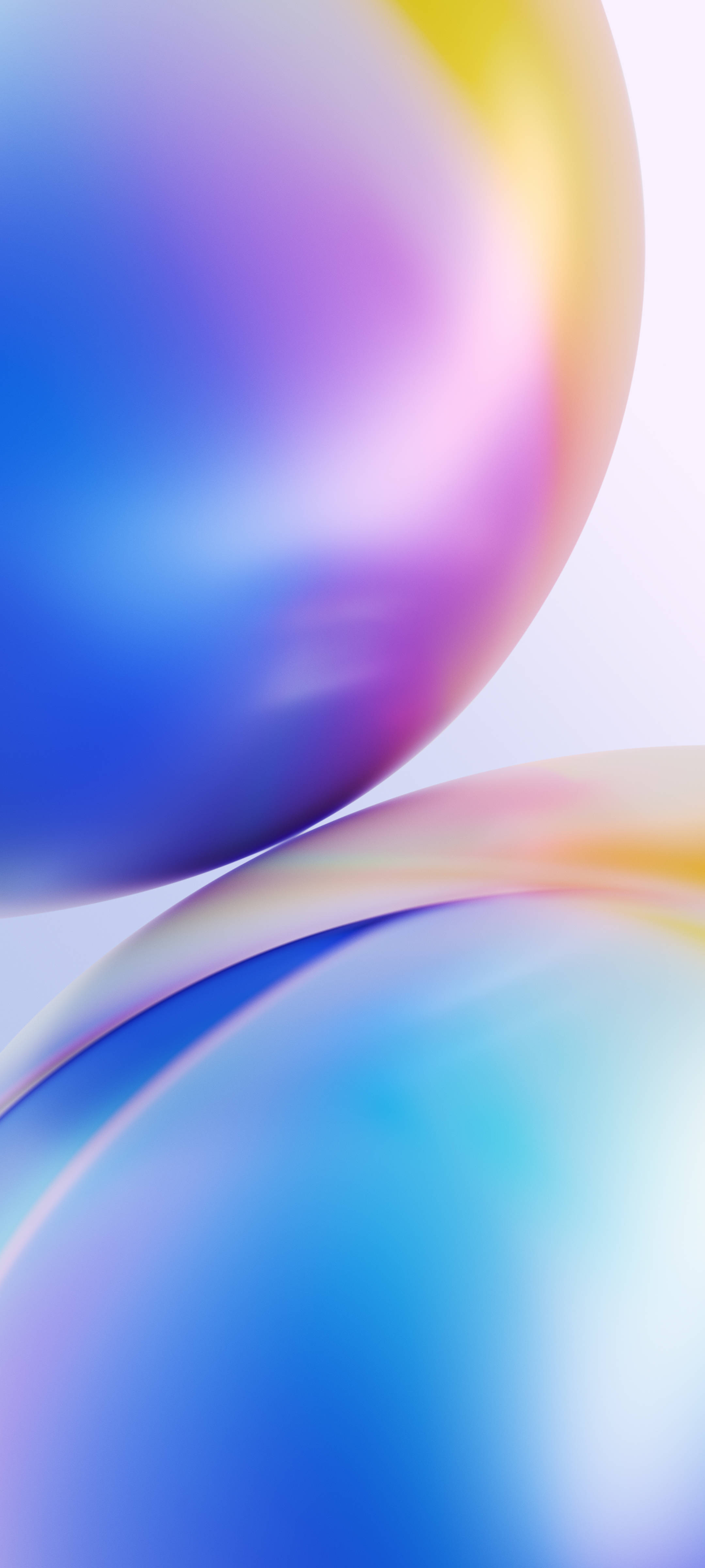 OnePlus สีรุ้งทรงกลม วอลเปเปอร์