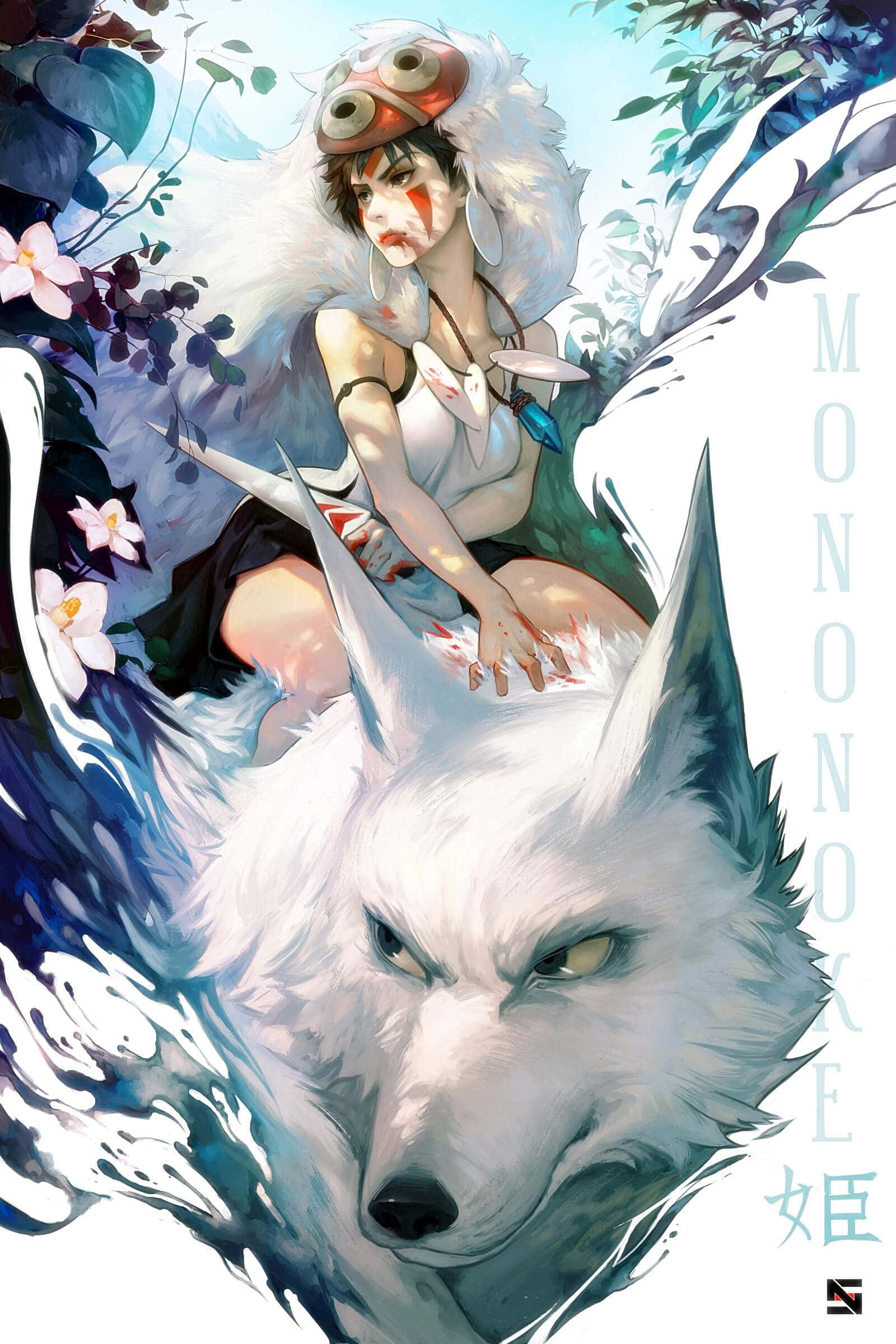 ซัน จากเรื่อง เจ้าหญิงมอนonoke วอลเปเปอร์