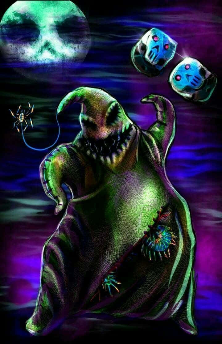 Oogie Boogie พระจันทร์น่ากลัว วอลเปเปอร์