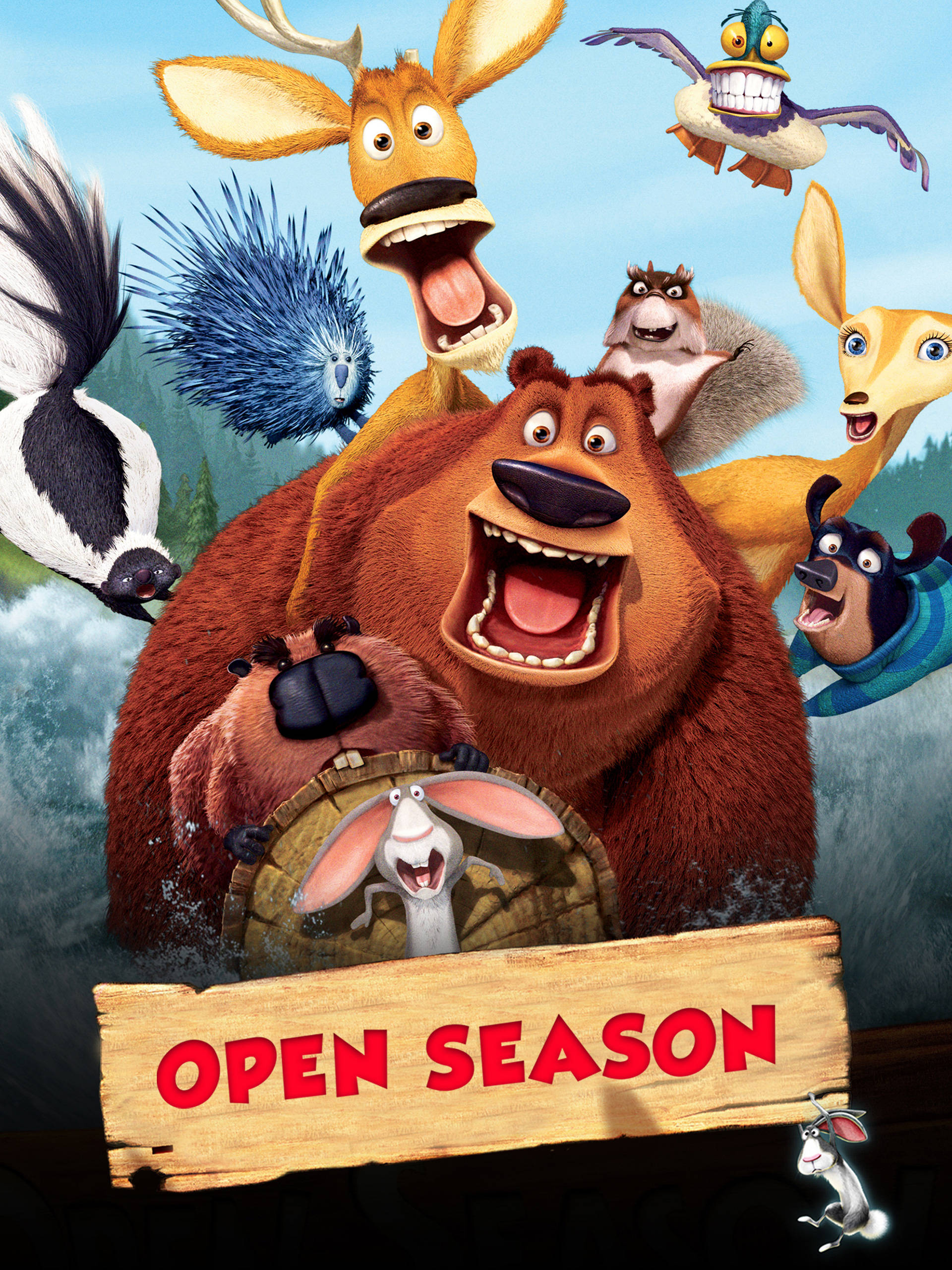 ตัวละครจากหนังแอนิเมชั่น Open Season วอลเปเปอร์