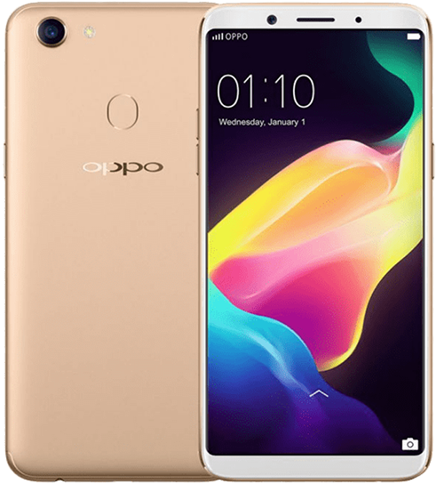 สมาร์ทโฟน Oppo มุมมองด้านหน้าและด้านหลัง วอลเปเปอร์