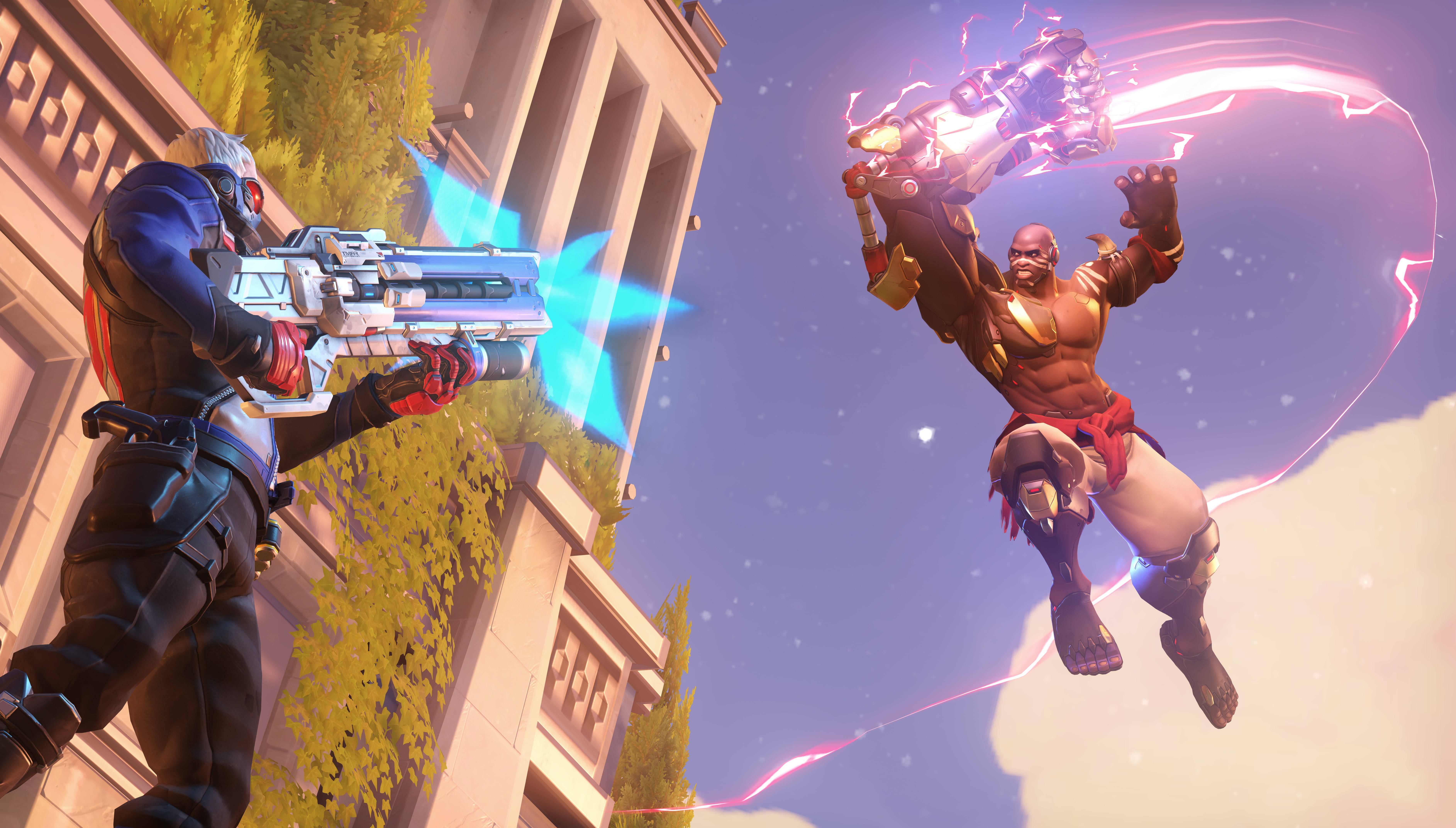 Overwatch 8K เกมมิ่ง วอลเปเปอร์