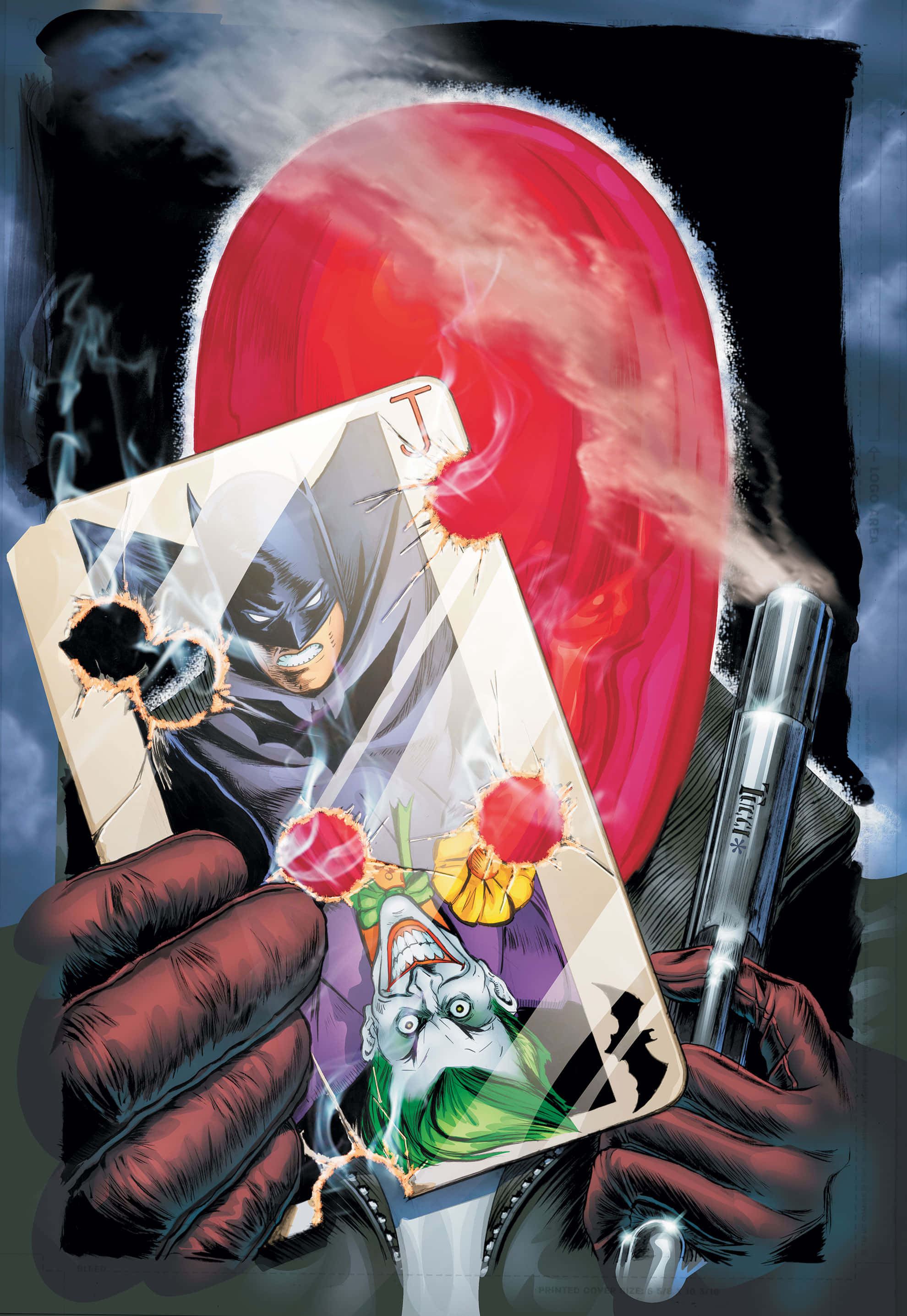 ฉากแอ็คشن-packed ของ Red Hood วอลเปเปอร์