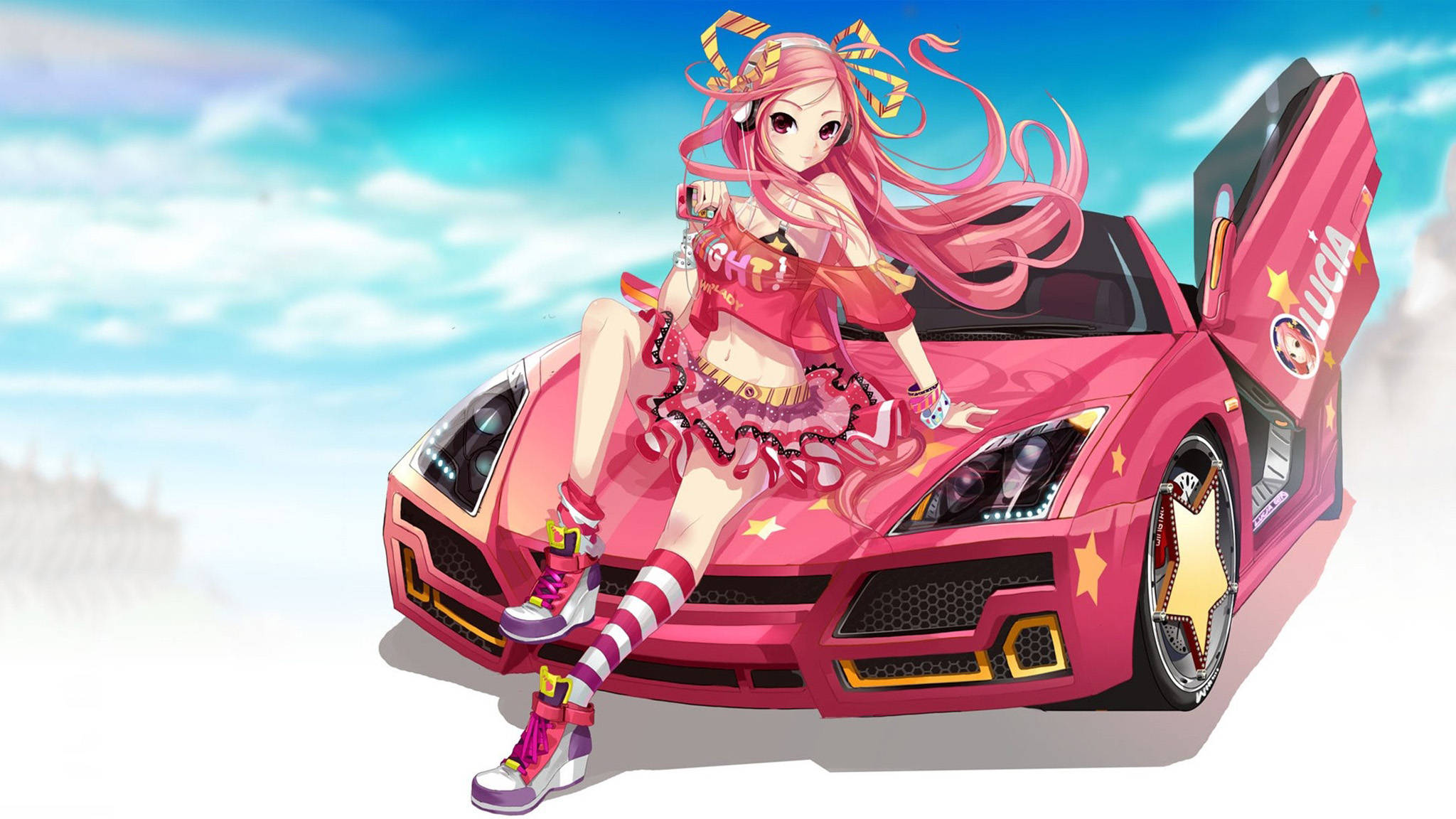 รถอนิเมะ PangYa วอลเปเปอร์