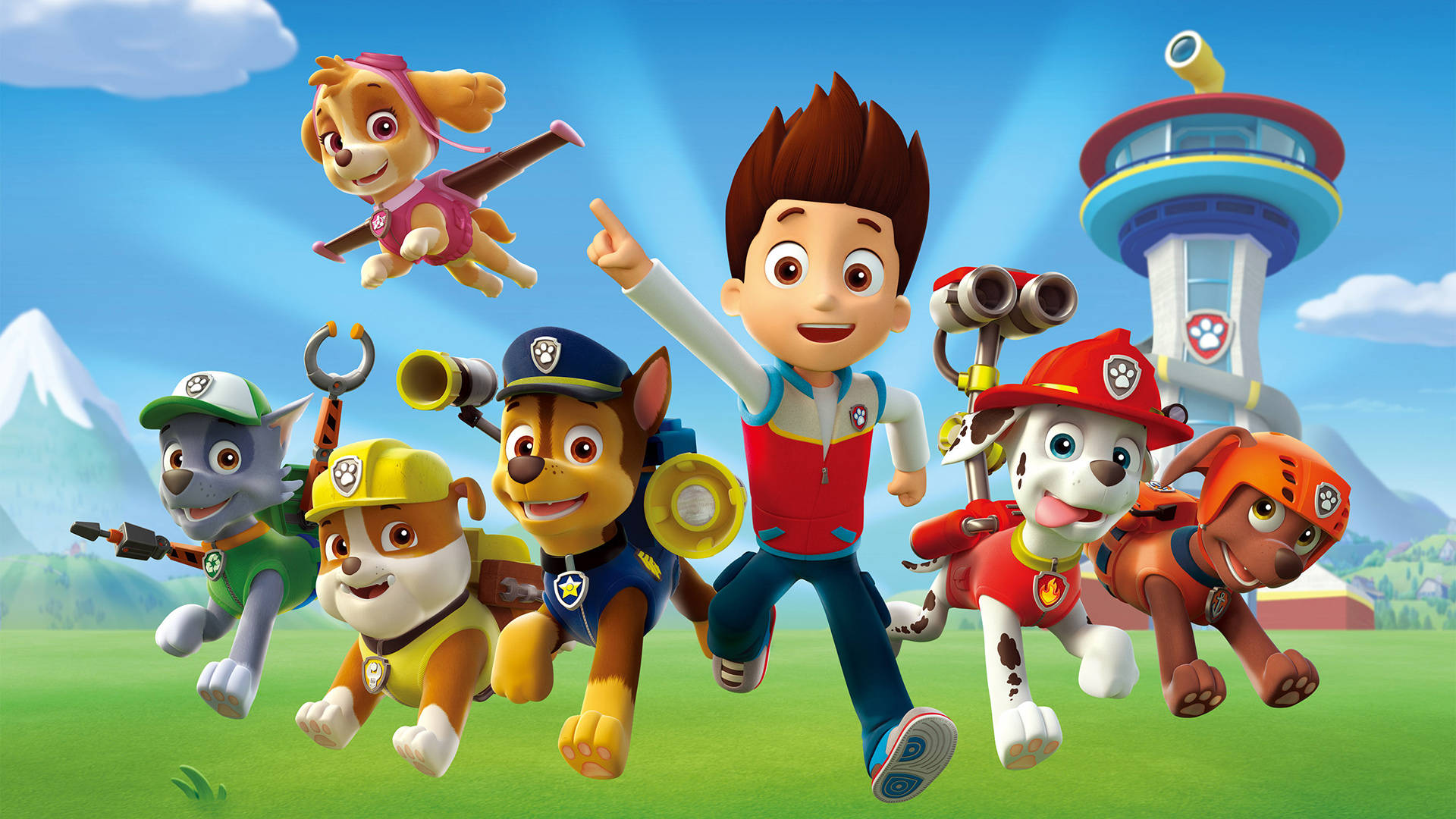 ฐานทัพปฏิบัติการของ Paw Patrol The Movie วอลเปเปอร์