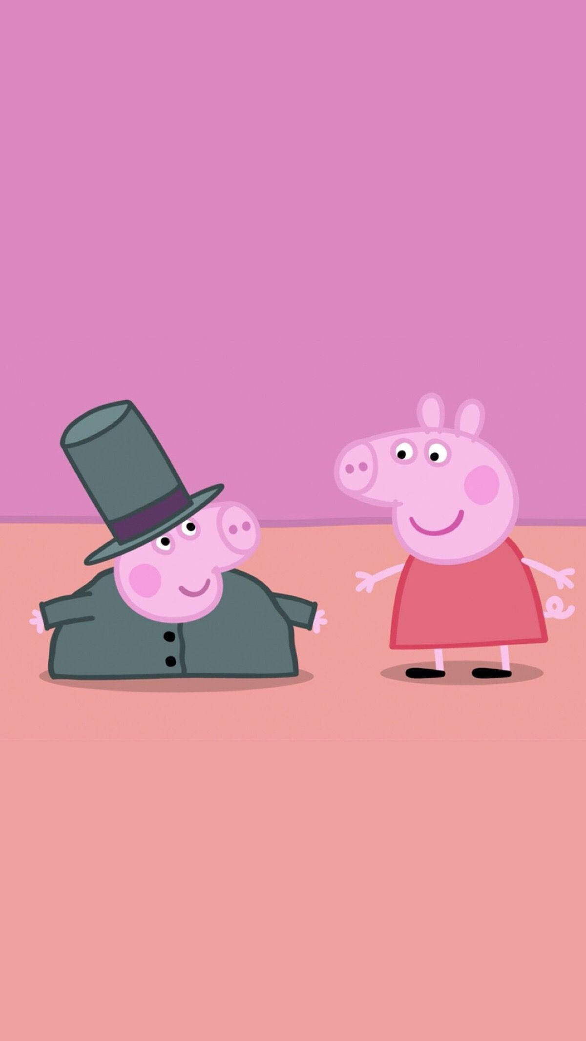 Peppa Pig iPhone แต่งตัวตอน วอลเปเปอร์