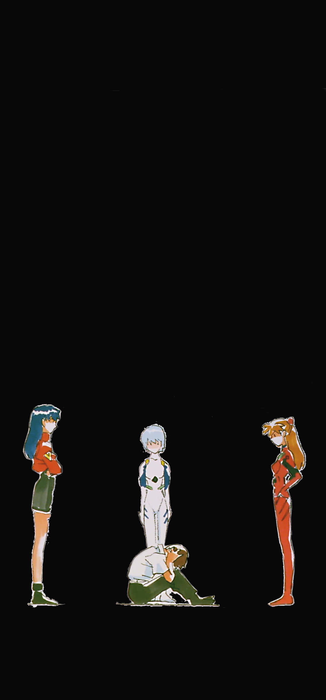 ภาพหน้ากาก Persona จาก "Neon Genesis Evangelion" วอลเปเปอร์
