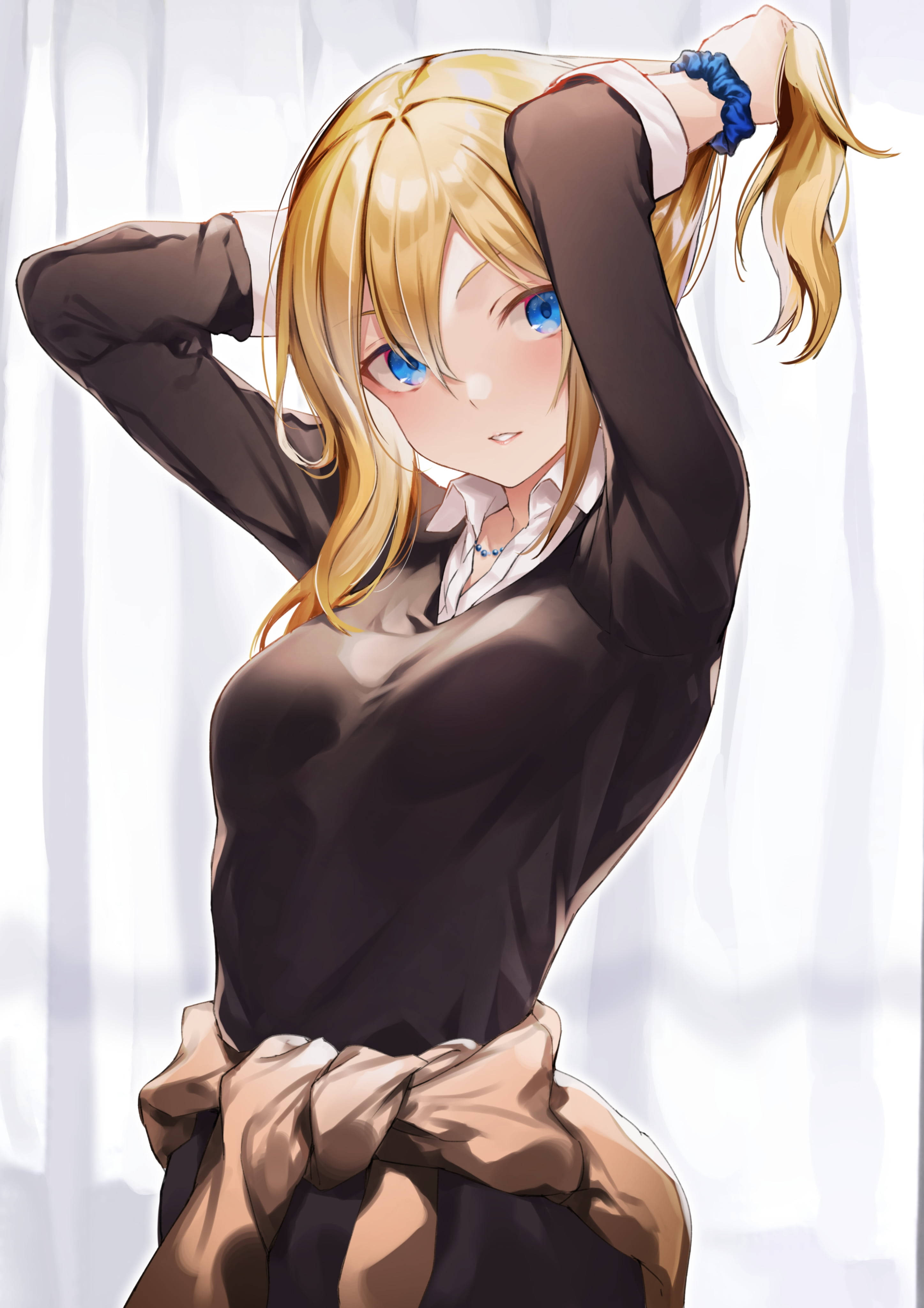 สาวอนิเมะเท่ๆ PFP AI Hayasaka วอลเปเปอร์