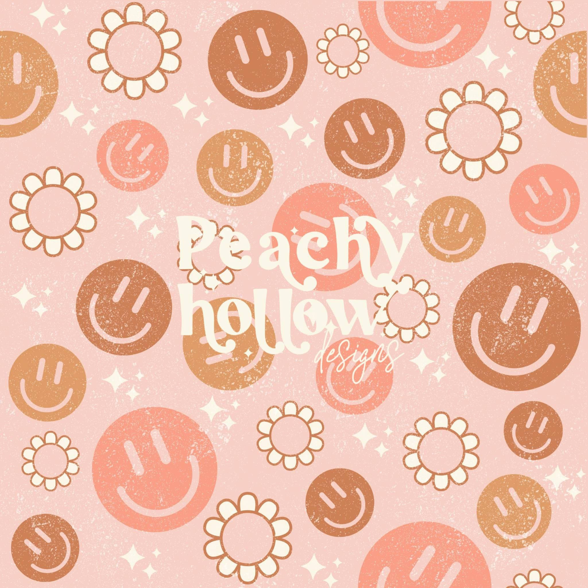 พาสเทลพีชโฮลโลว์พรีปี้ PFP วอลเปเปอร์
