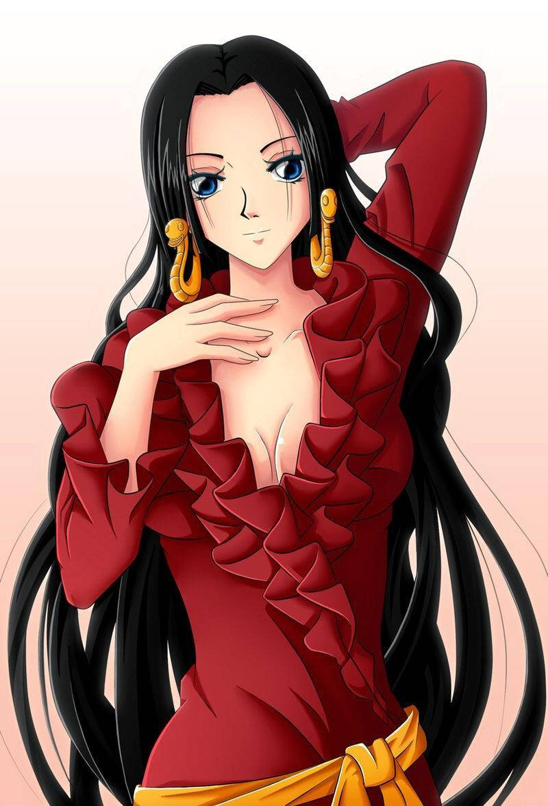 สาวอนิเมะสุดเท่ PFP โบอา แฮนค็อก วอลเปเปอร์