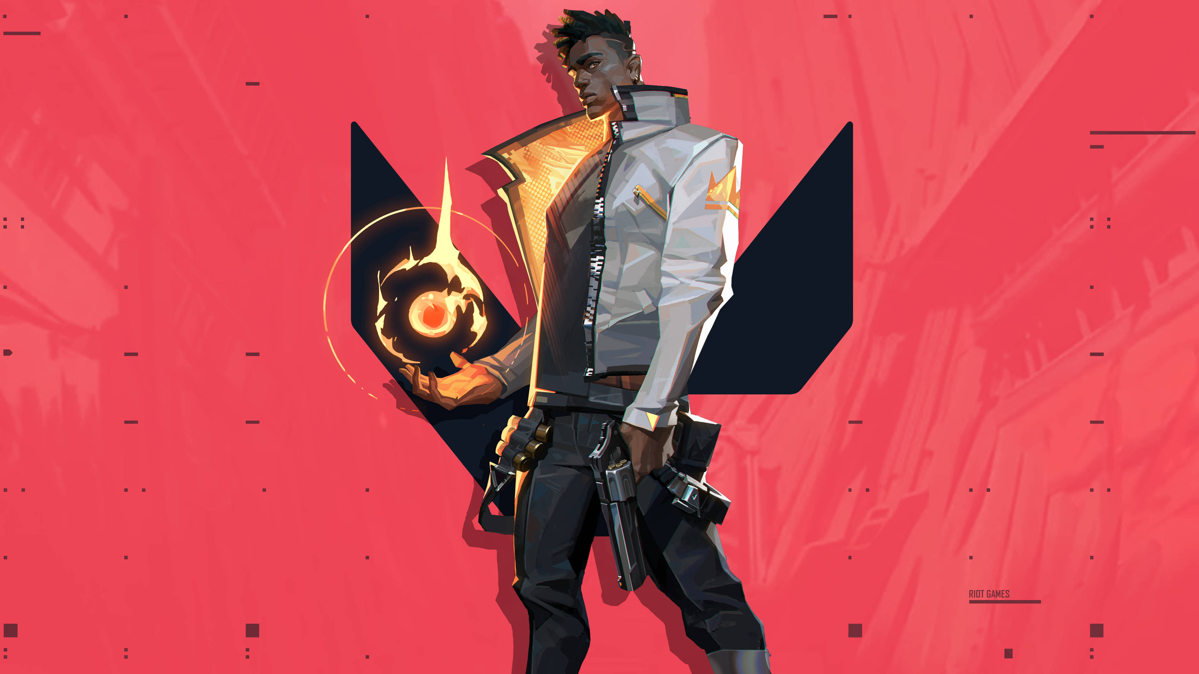 สัมผัสพลังของเปลวเพลิงของ Phoenix - Valorant วอลเปเปอร์