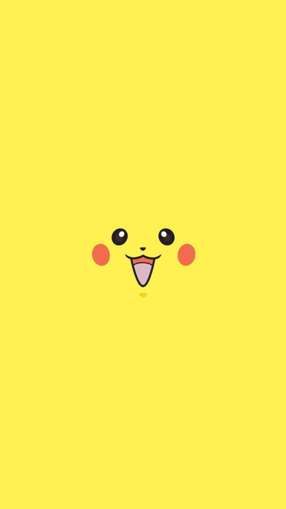 หน้าของ Pikachu iPhone 6 วอลเปเปอร์