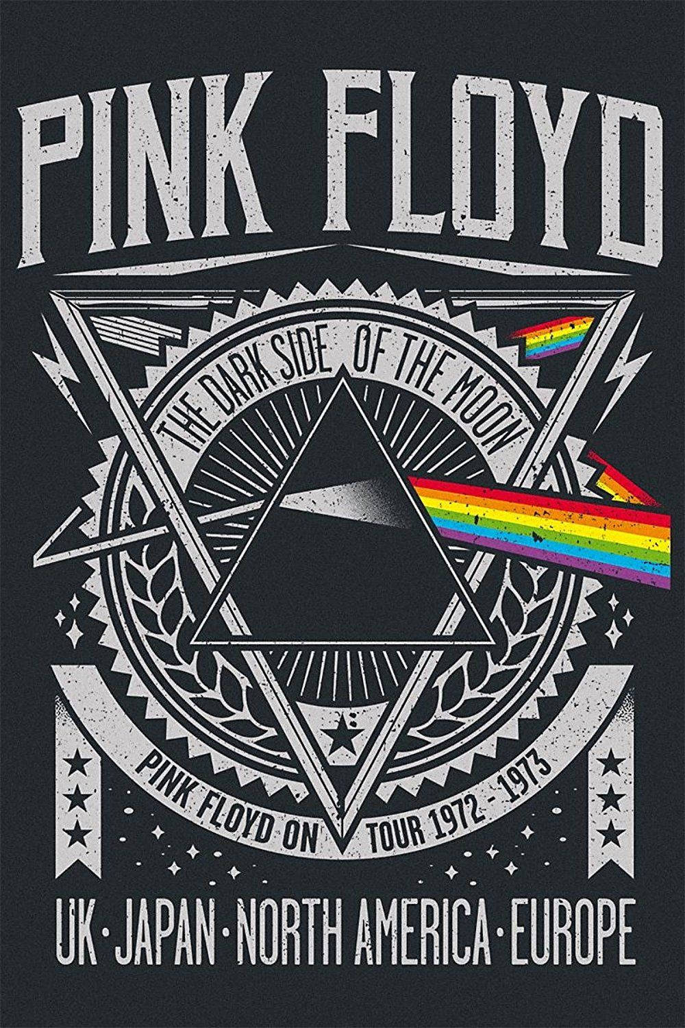 โปสเตอร์คอนเสิร์ต Pink Floyd The Dark Side Of The Moon Tour 4K วอลเปเปอร์