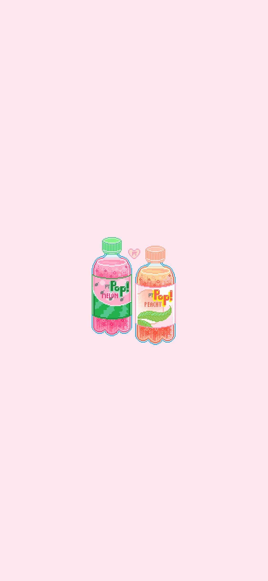 ปลดล็อกความคิดสร้างสรรค์ของคุณด้วย Pink Pixel Art วอลเปเปอร์