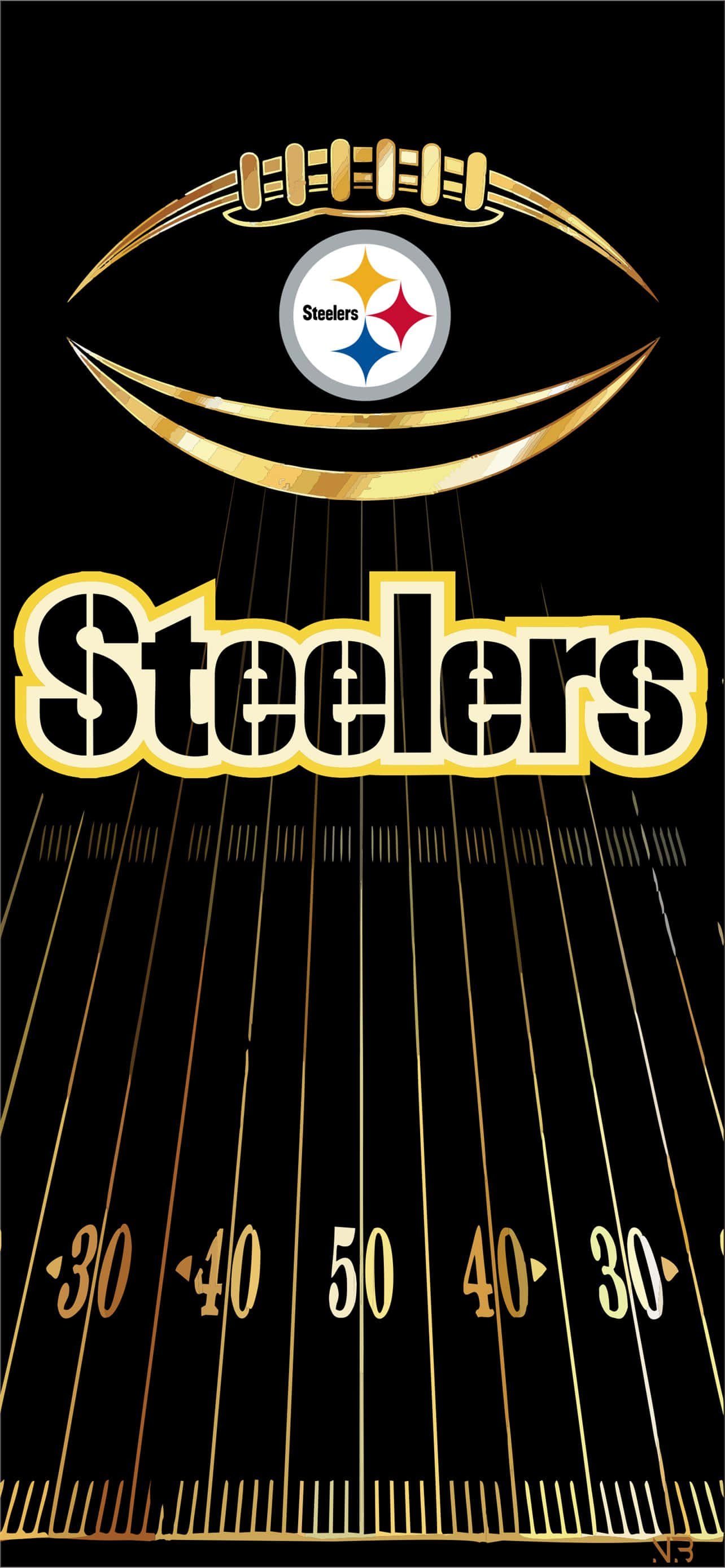 ติดตามแอ็กชัน - ดาวน์โหลดแอปพลิเคชันอย่างเป็นทางการของ Pittsburgh Steelers วอลเปเปอร์