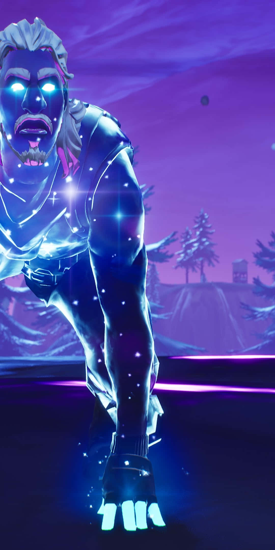 พื้นหลัง Pixel 3 Fortnite Battle Royale แนวกาแล็กซี่ วอลเปเปอร์