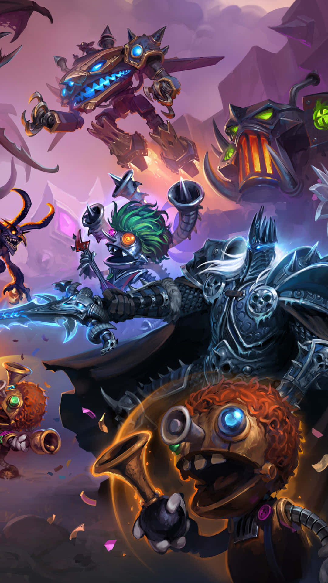 ศัตรูในเกม Pixel 3xl พื้นหลัง Hearthstone วอลเปเปอร์