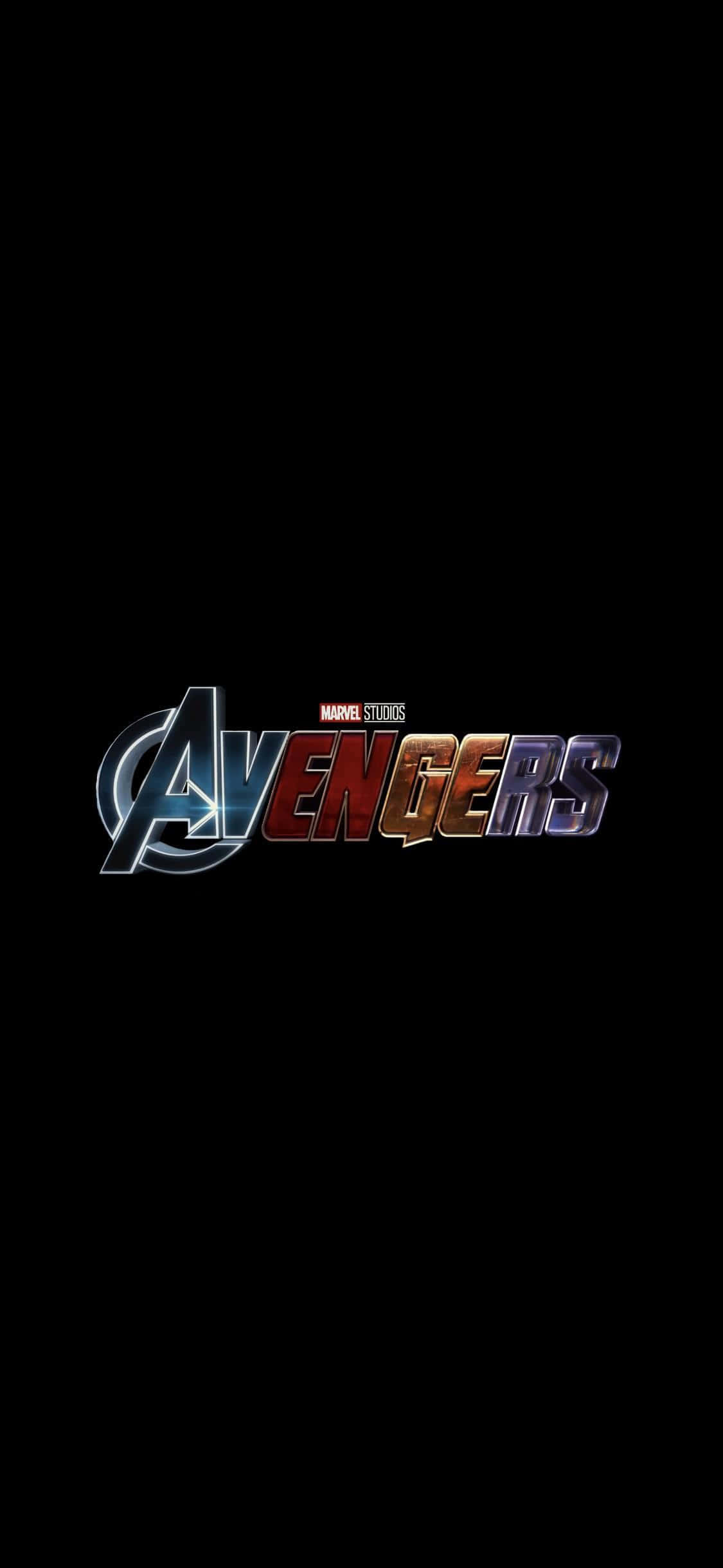 Pixel 3xl พื้นหลังโลโก้ Marvel's Avengers ในเอฟเฟกต์ต่างๆ วอลเปเปอร์
