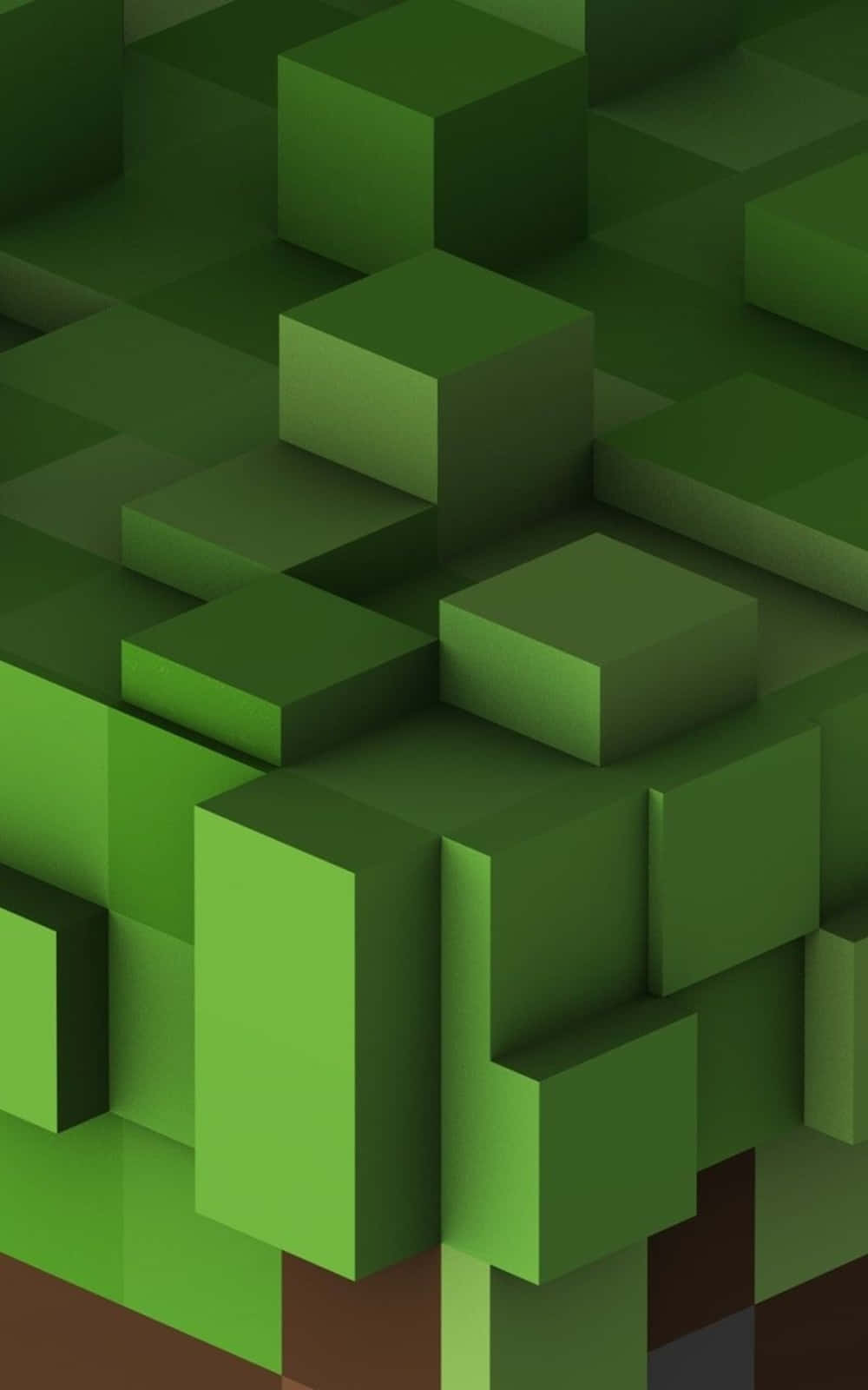 Pixel 3xl Minecraft Background Grass Shapes วอลเปเปอร์