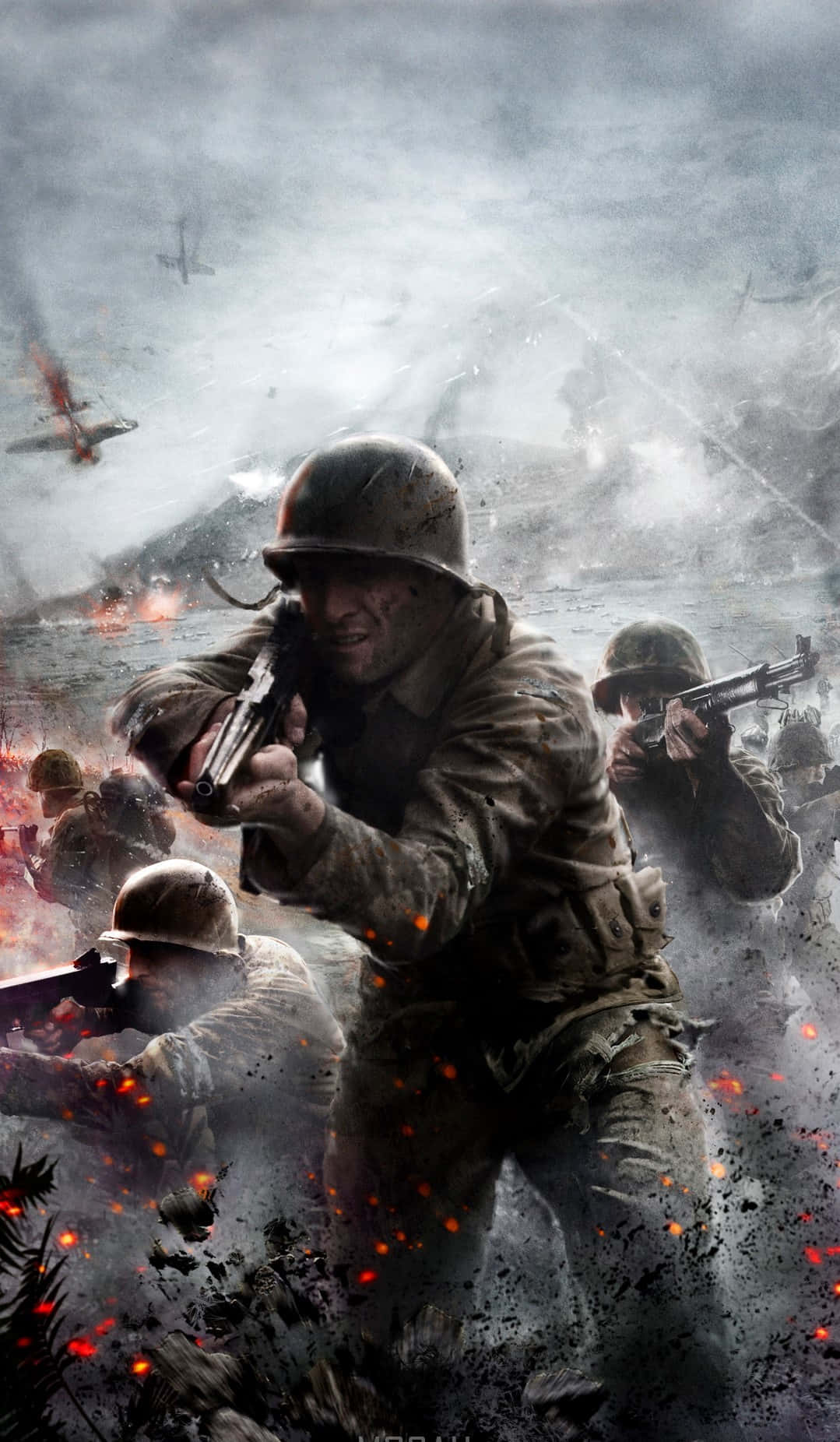 Pixel 3xl พื้นหลัง Battlefield 1 ทหารในสภาพแวดล้อมขี้เถ้า วอลเปเปอร์