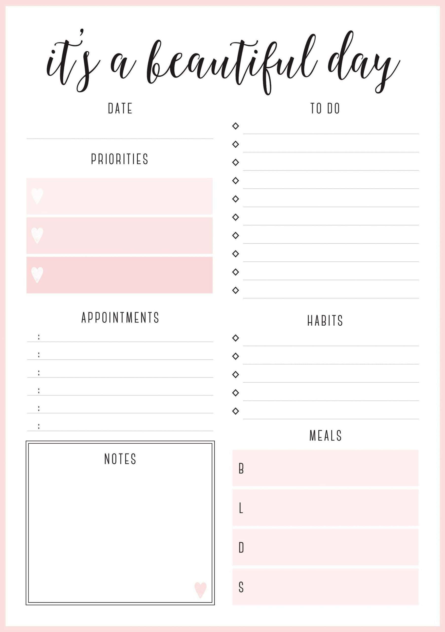จัดระเบียบและติดตามกำหนดการของคุณด้วย planner วอลเปเปอร์