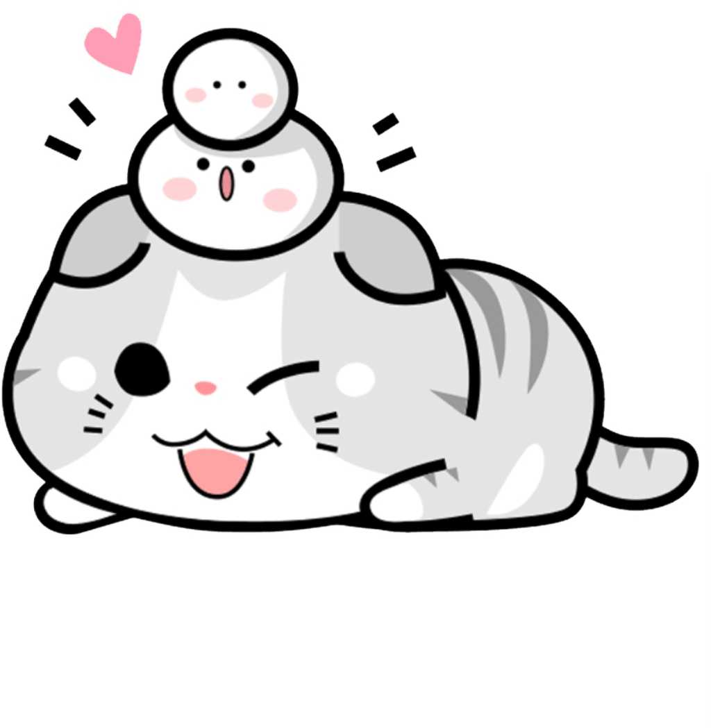 แมวน่ารักกับเพื่อนแมวน้ำ.PNG วอลเปเปอร์