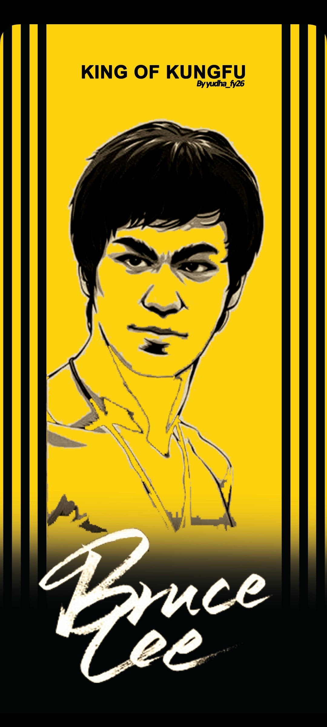 POCO X2 ศิลปะบรูซ ลี วอลเปเปอร์