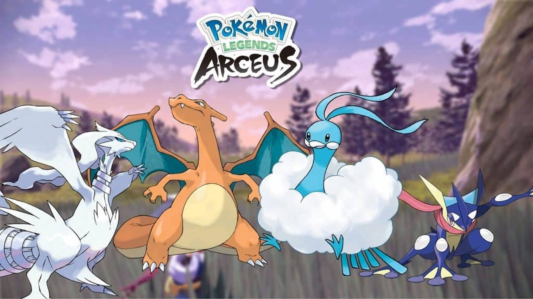 Pokemon Legends Arceus ไฟเตอร์ วอลเปเปอร์