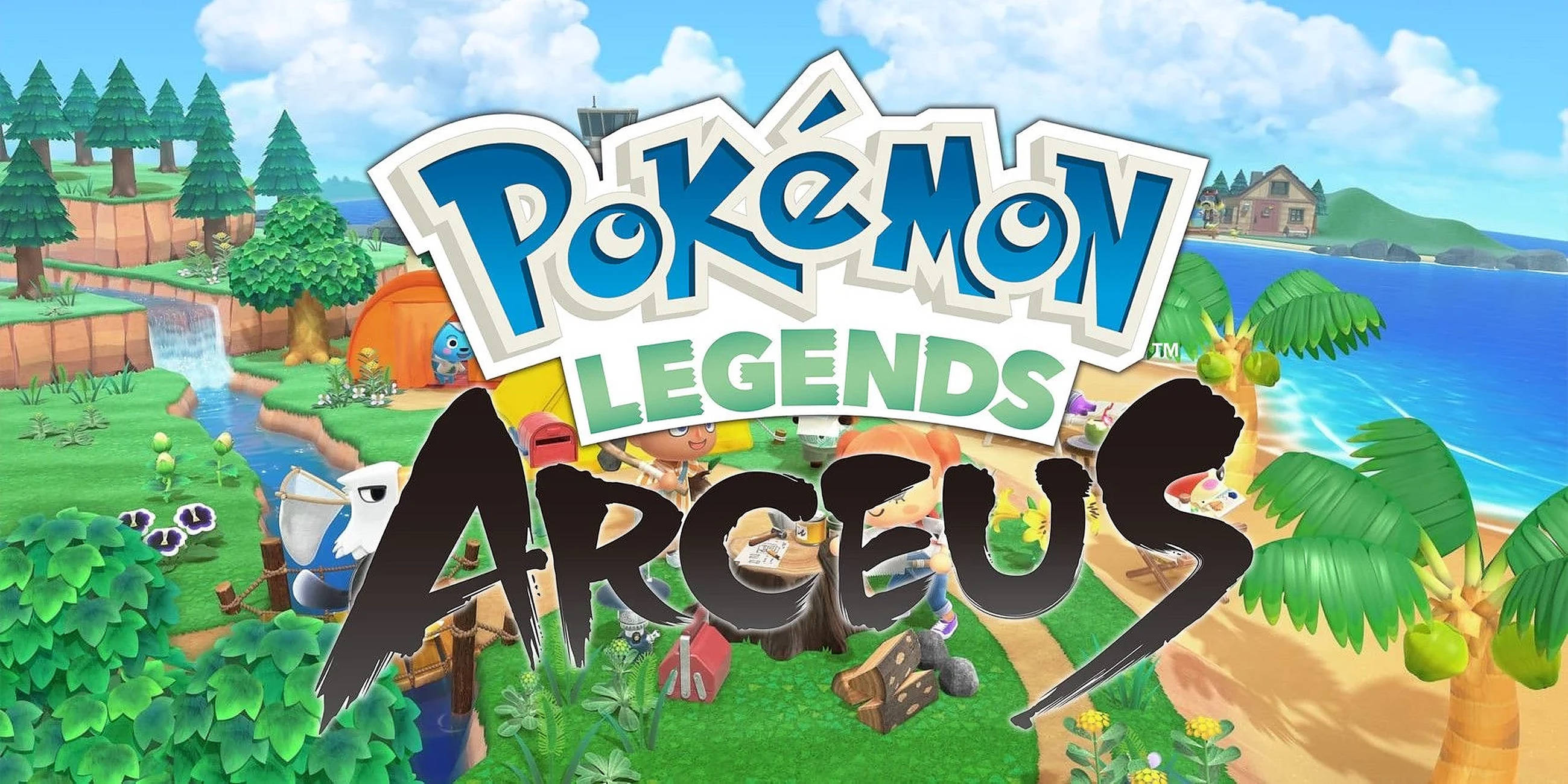 โปสเตอร์กลางวัน Pokemon Legends Arceus วอลเปเปอร์