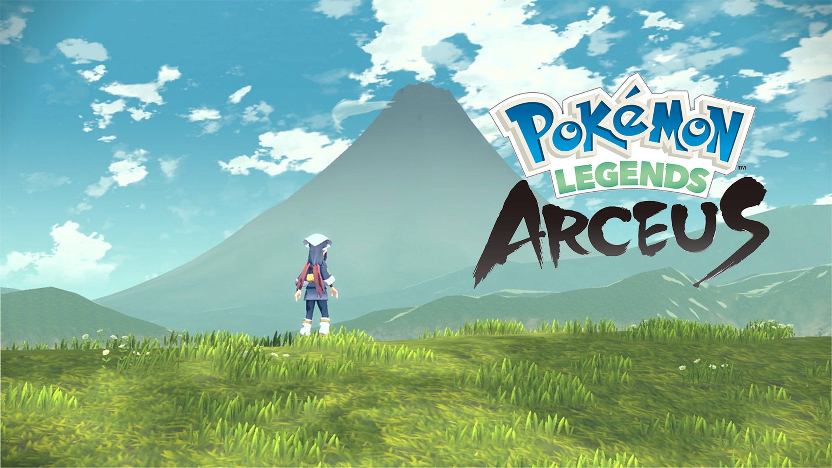 วิวภูเขาในเกม Pokemon Legends Arceus วอลเปเปอร์