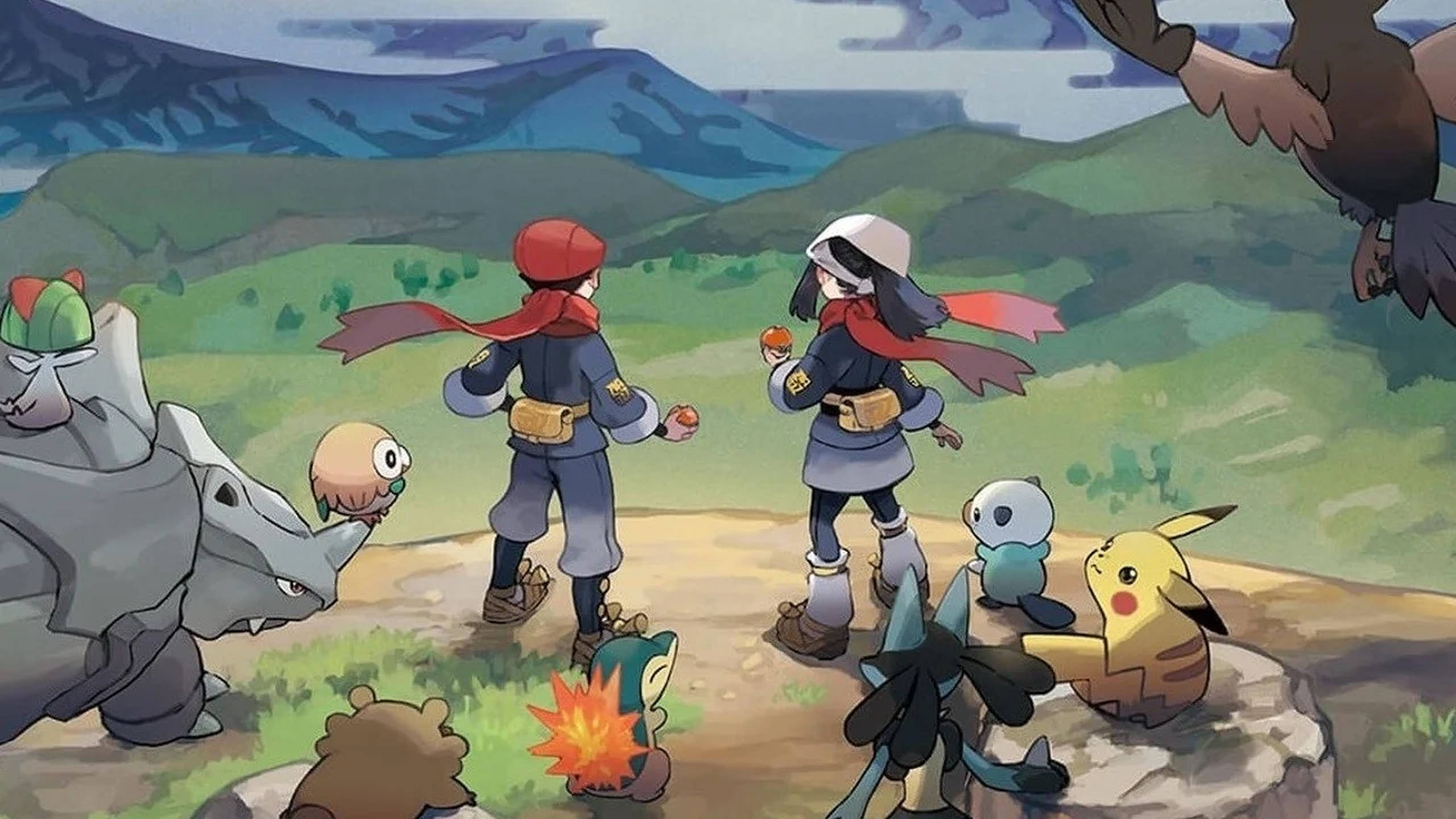Pokemon Legends Arceus ยอดเขา วอลเปเปอร์