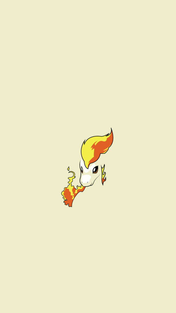 Ponyta หน้าเพลิง Pokemon iPhone วอลเปเปอร์