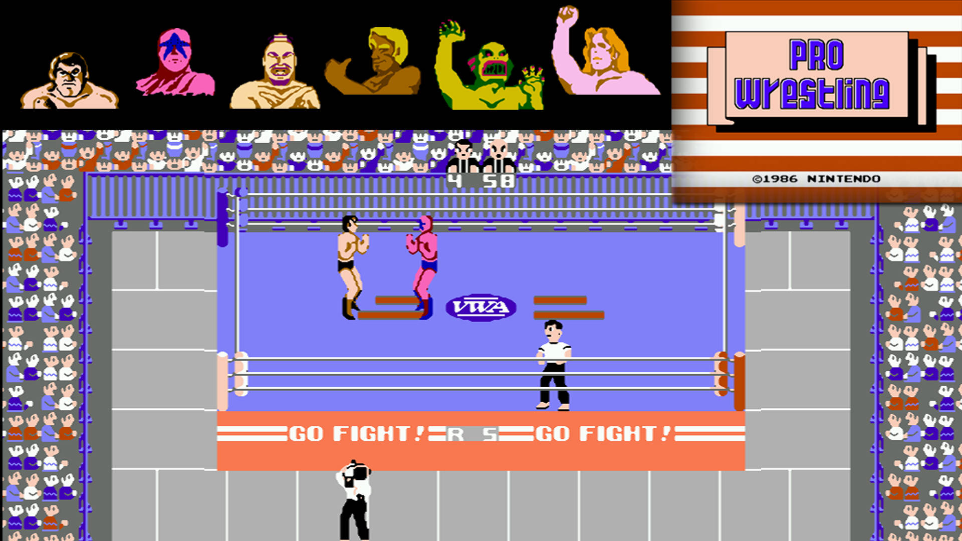 Pro Wrestling สำหรับ iPad Pro วอลเปเปอร์