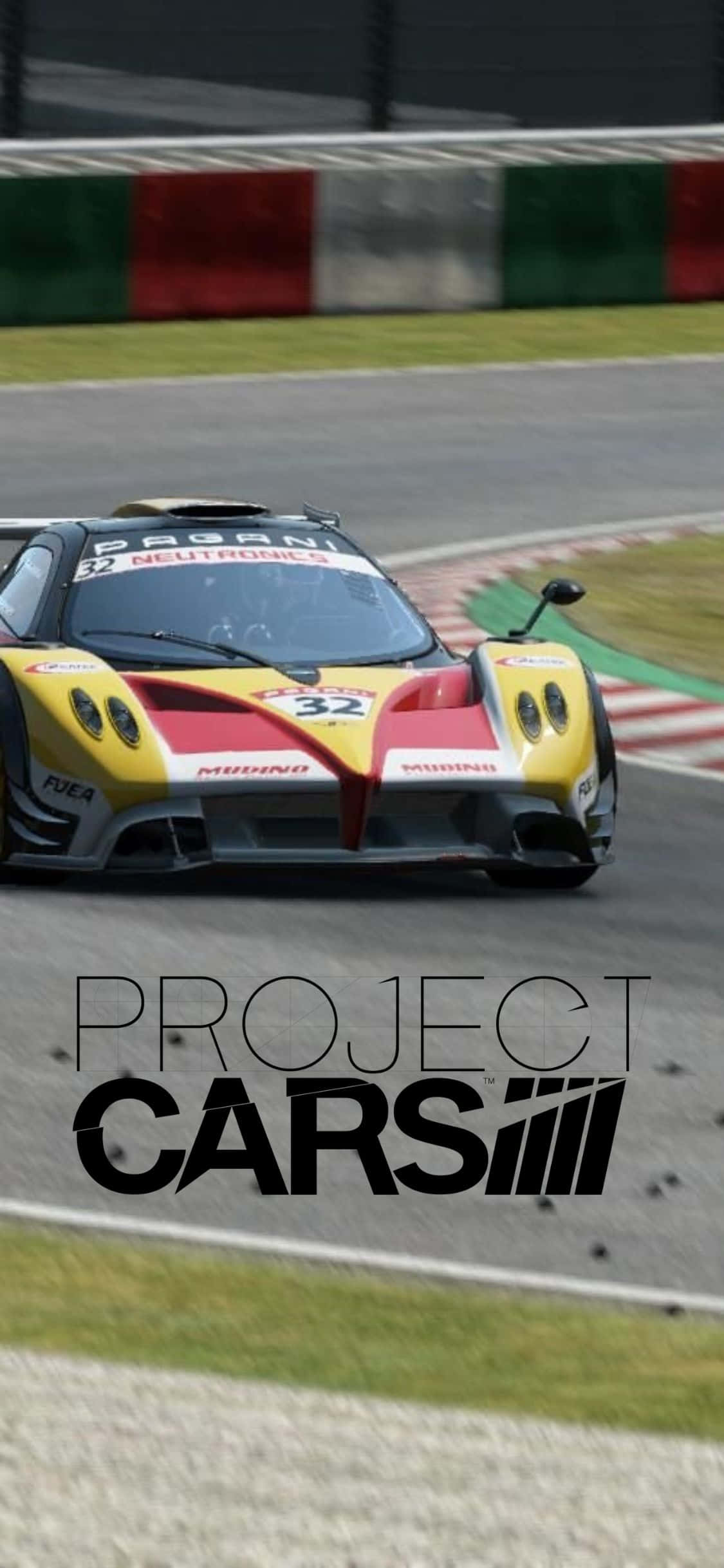 ขับเคลื่อนสู่ที่สูงขึ้นกับ Project Cars บน iPhone X วอลเปเปอร์