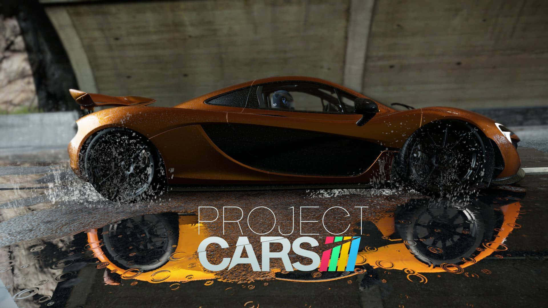 พื้นหลังโปสเตอร์อาร์ต Project Cars ความละเอียดสูง วอลเปเปอร์