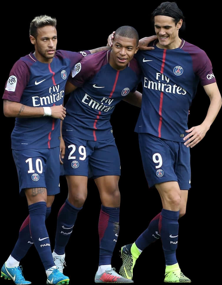 PSG ทริโอ ฉลอง วอลเปเปอร์