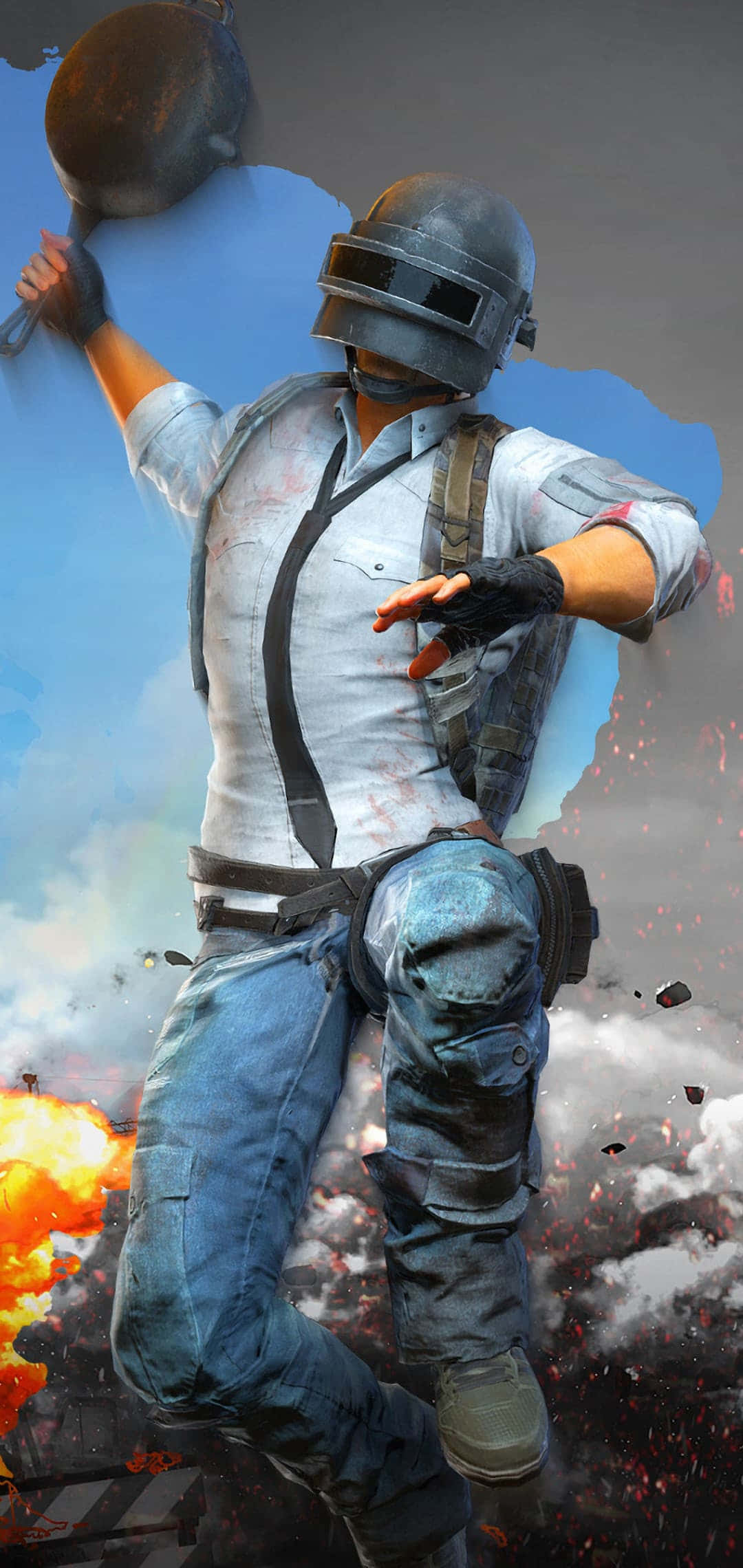 PUBG Conqueror กระทะทอด วอลเปเปอร์