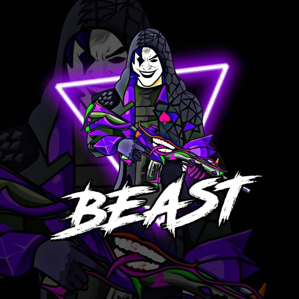 PUBG โจ๊กเกอร์นีออนม่วง Beast วอลเปเปอร์