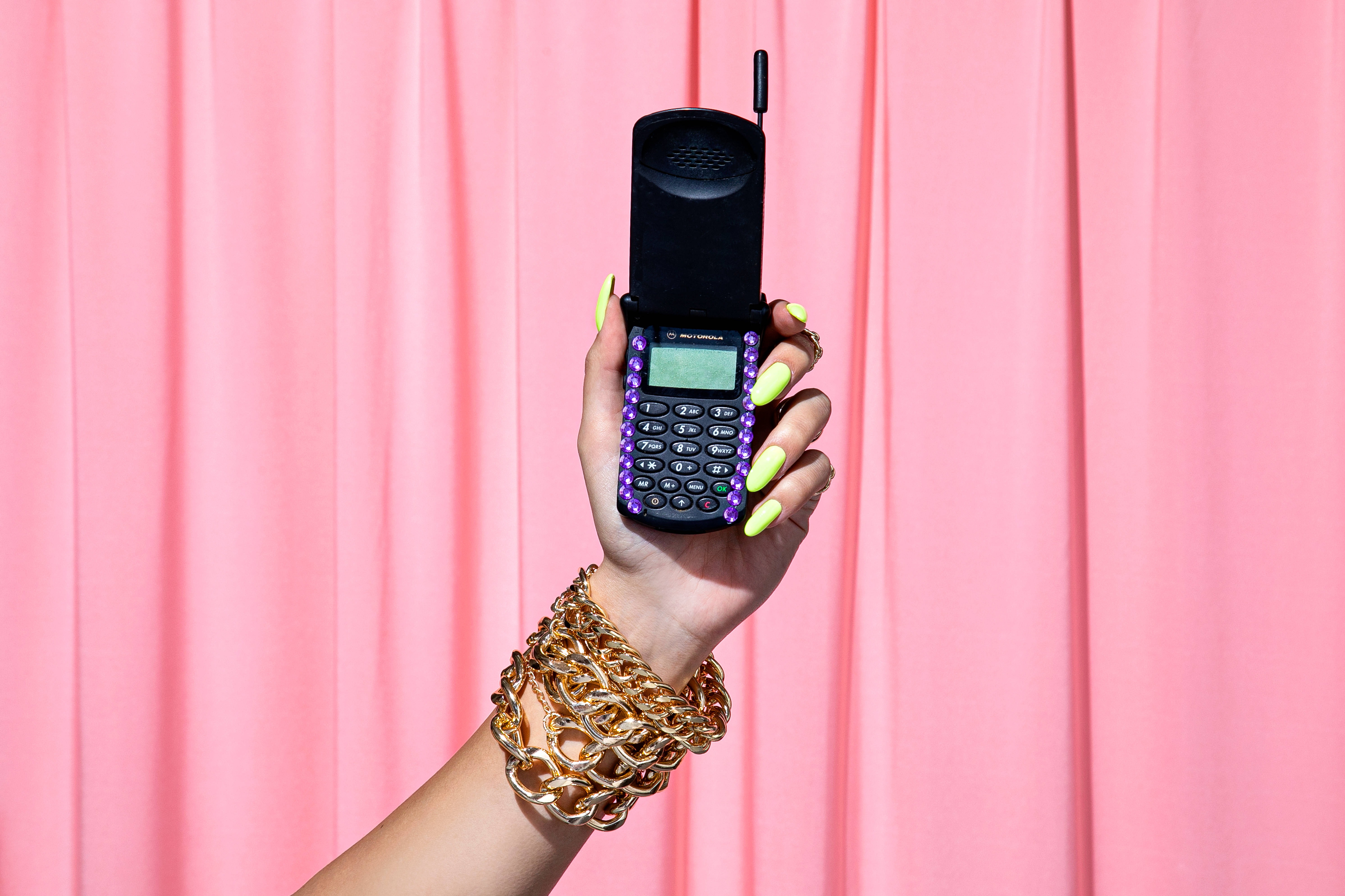 Purple Motorola StarTAC วอลเปเปอร์