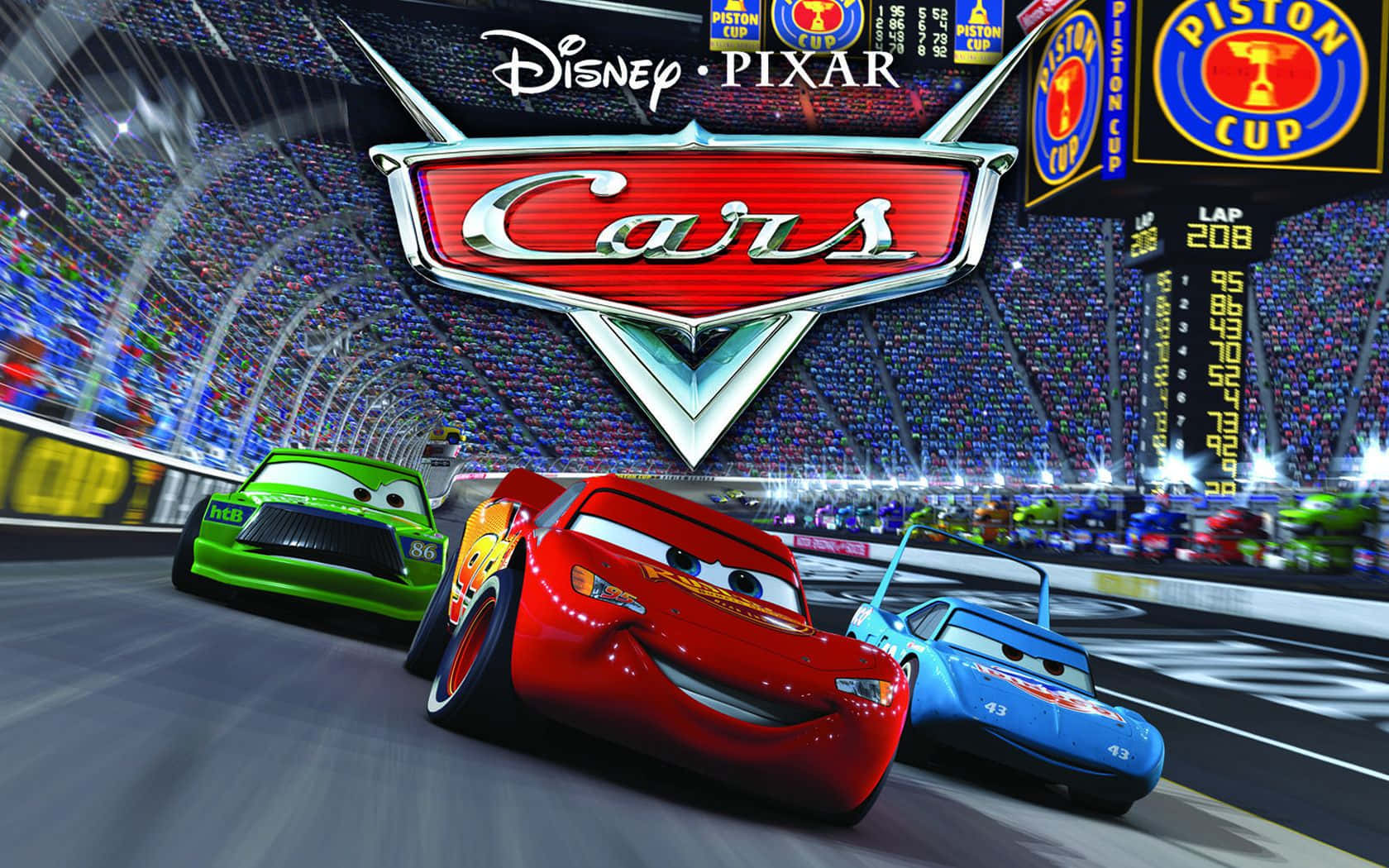 ยินดีต้อนรับสู่ Radiator Springs - บ้านของ Lightning McQueen! วอลเปเปอร์