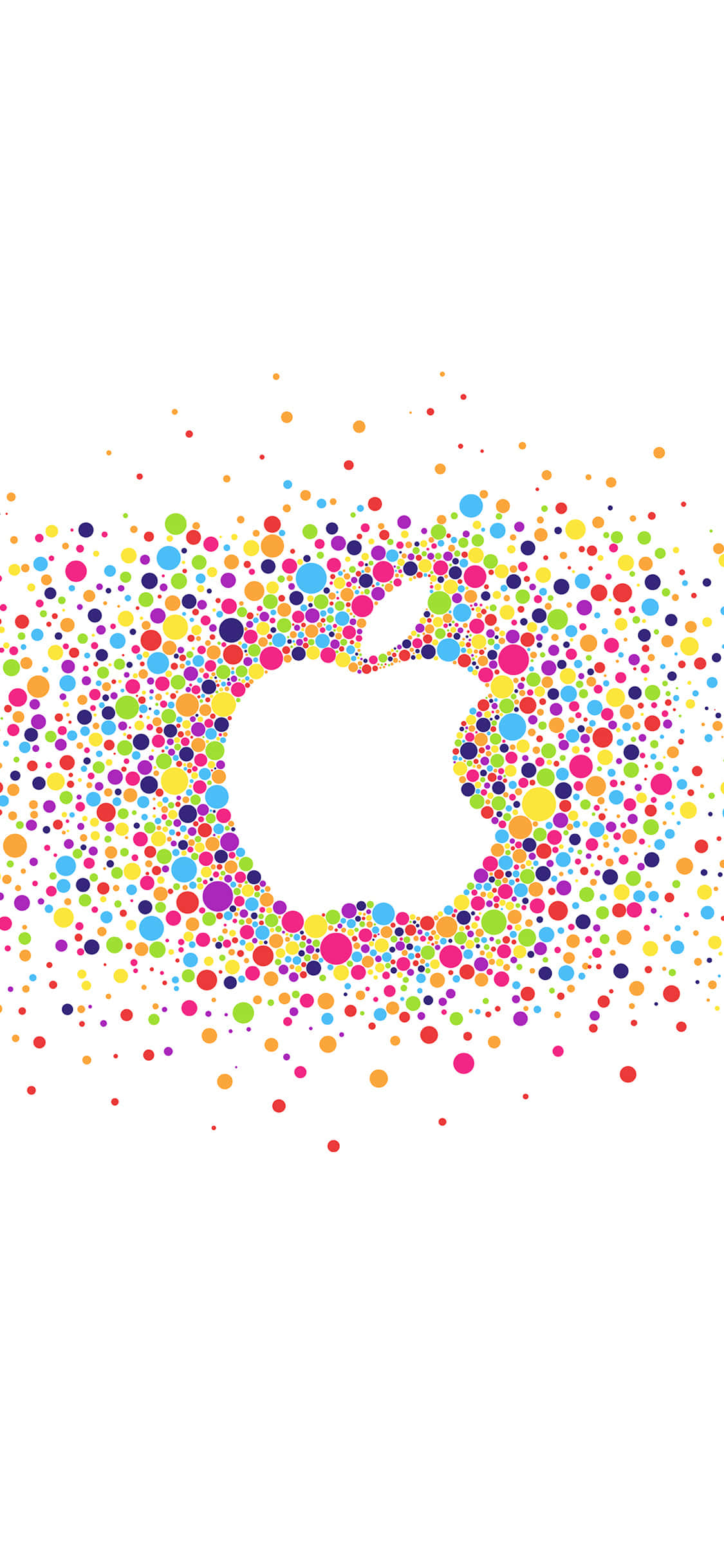 เฉลิมฉลองสีสันแห่งชีวิตด้วย Rainbow iPhone วอลเปเปอร์