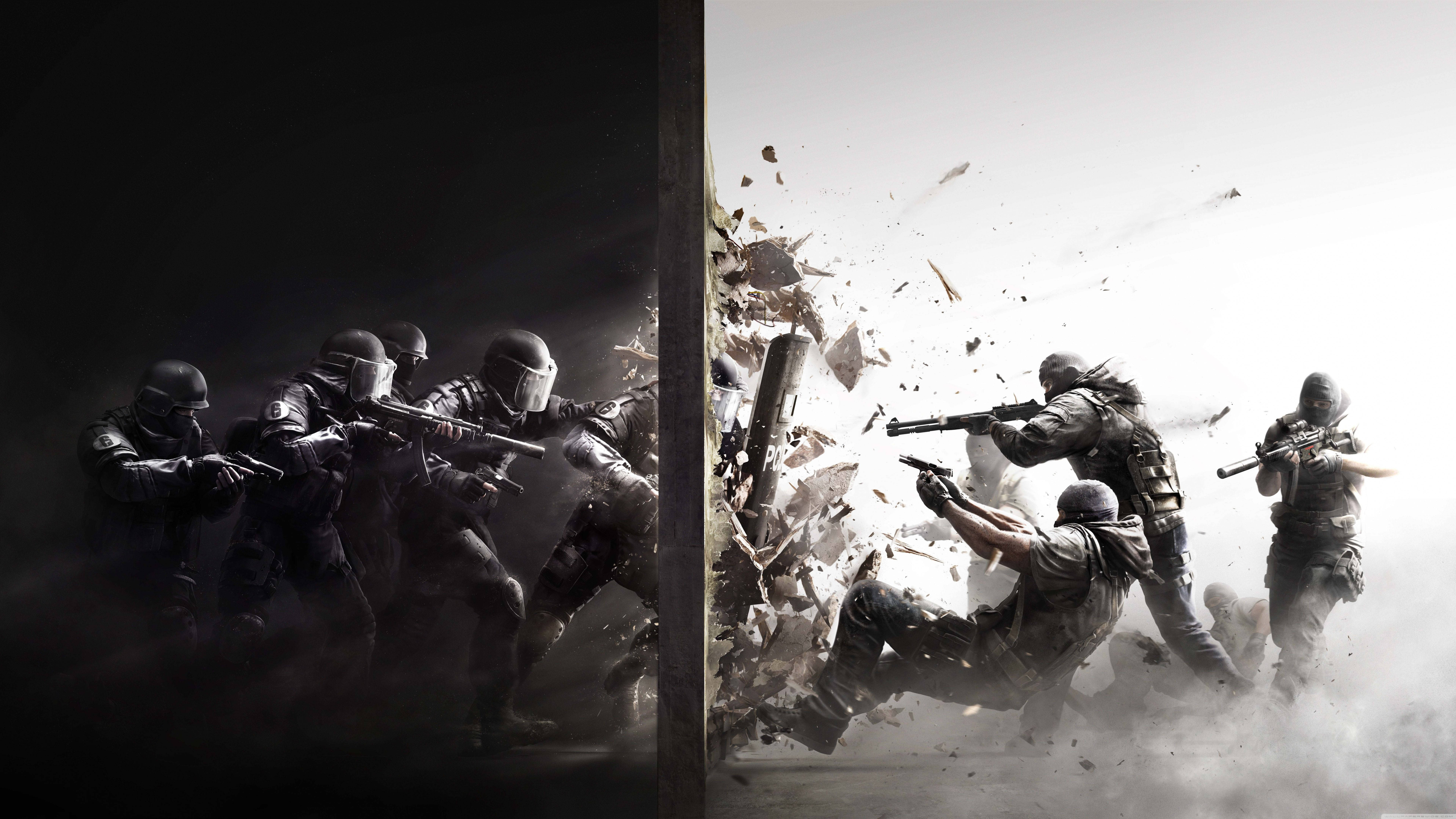 เกม Rainbow Siege 8K วอลเปเปอร์