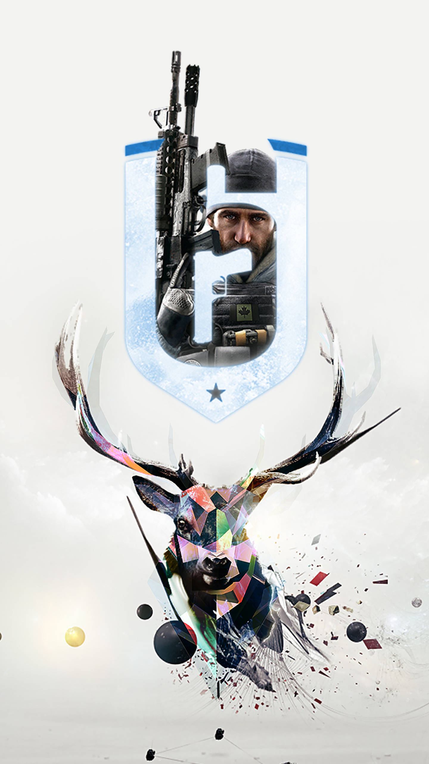 Rainbow Six Siege ศิลปะสวยงามสำหรับ iPhone วอลเปเปอร์