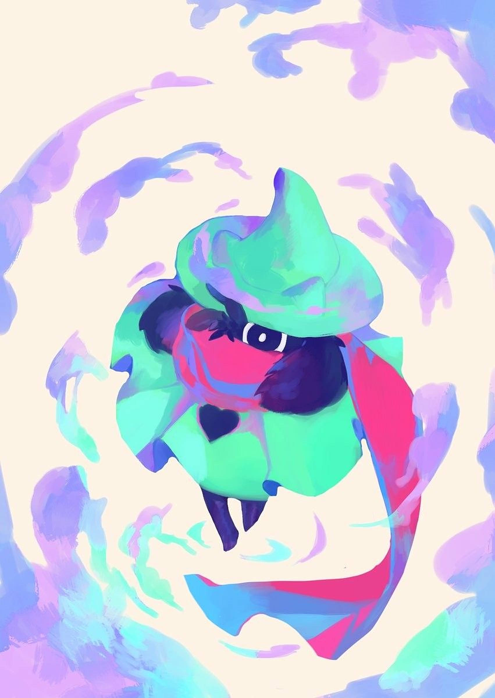 Ralsei Painting วอลเปเปอร์