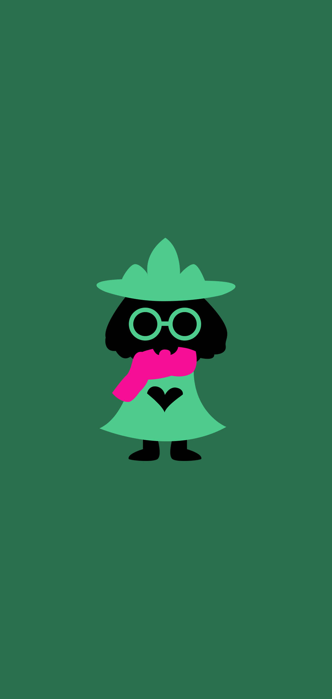 Ralsei แนวมินิมอล วอลเปเปอร์