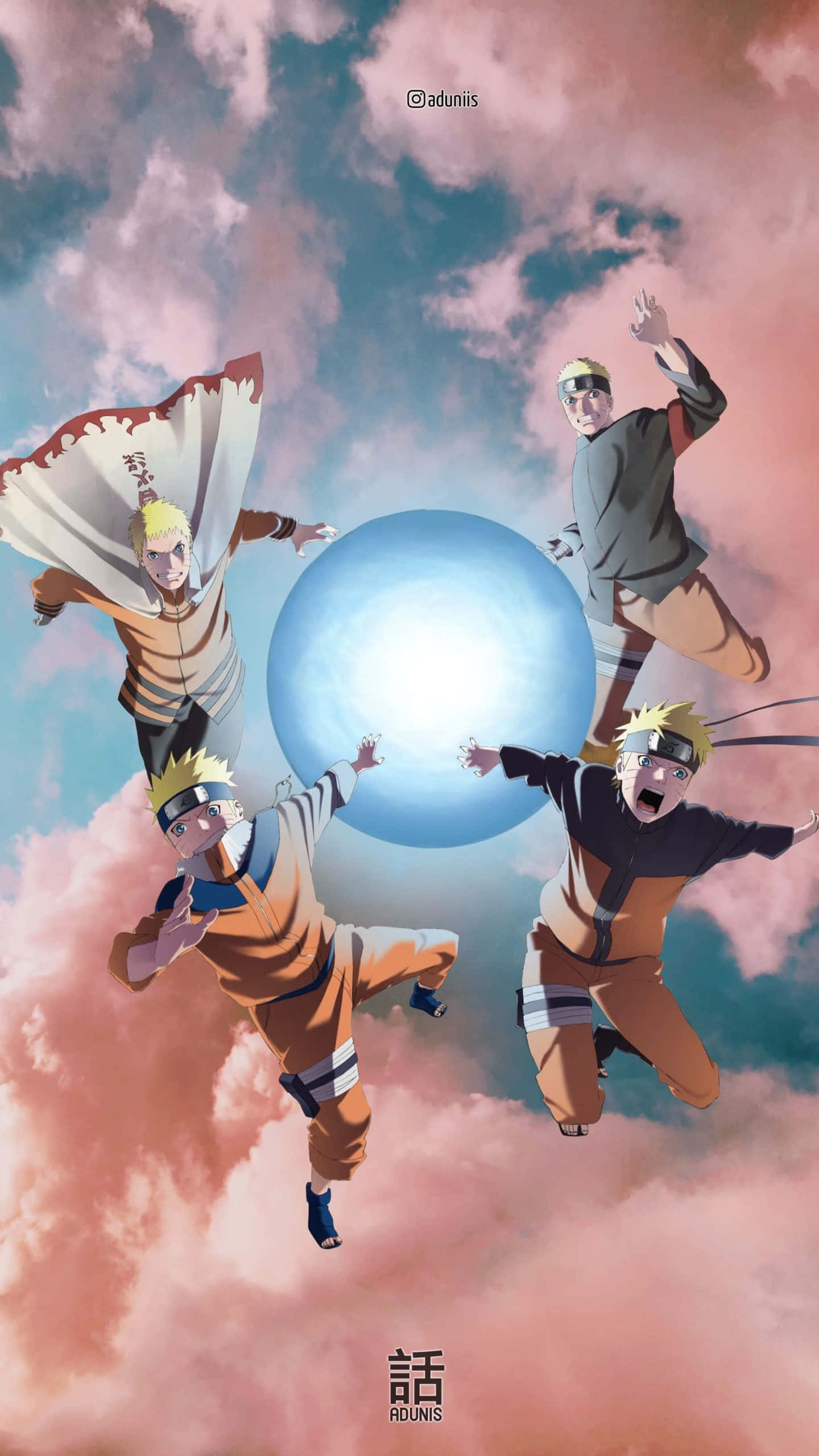 Rasengan นารูโตะ สวยงามสำหรับมือถือ วอลเปเปอร์