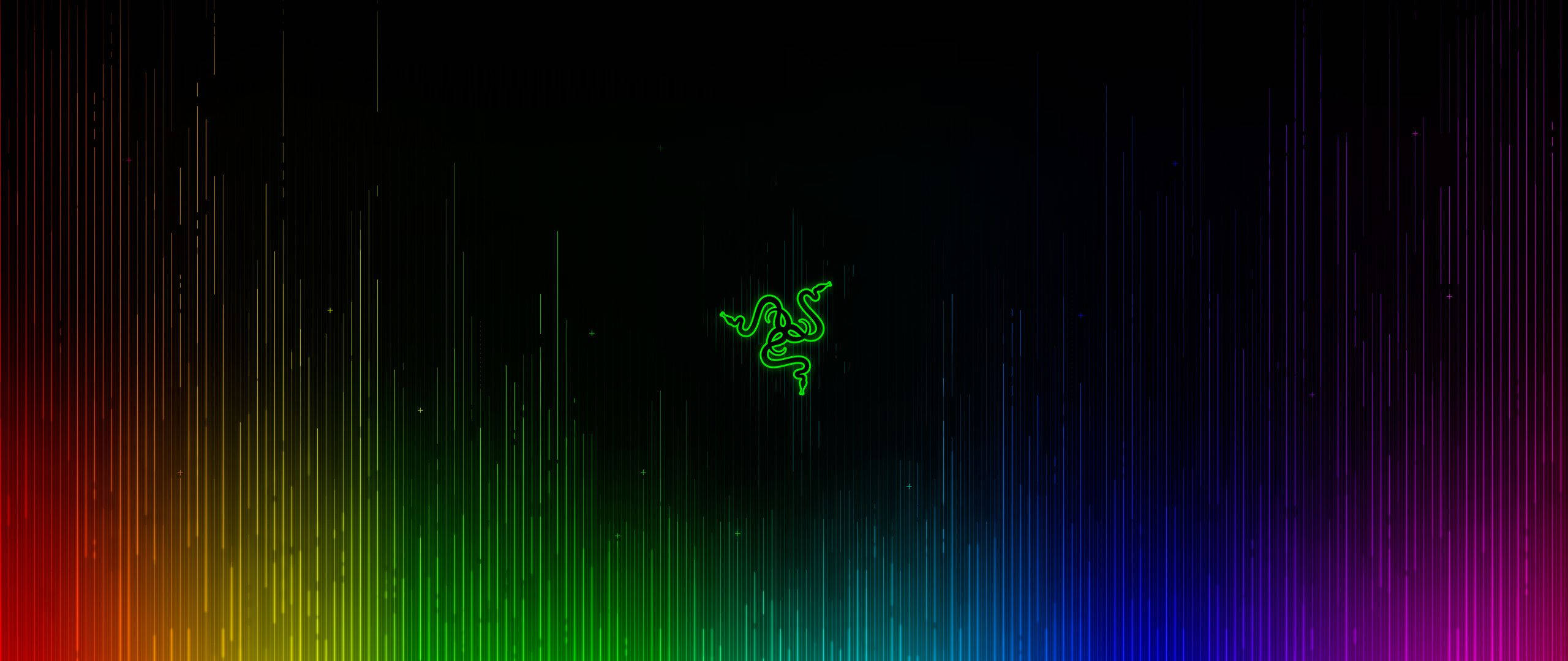 โลโก้ Razer สีเขียว วอลเปเปอร์