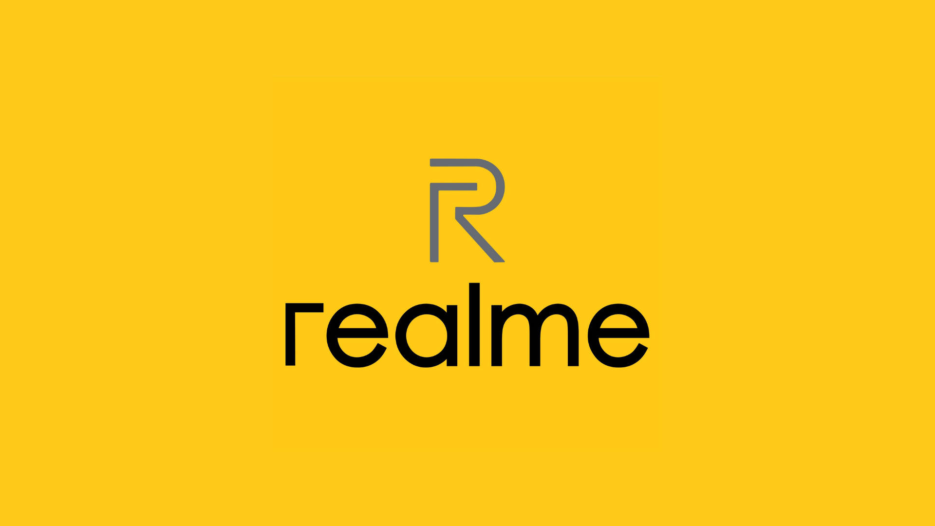โลโก้ทางการของ Realme วอลเปเปอร์